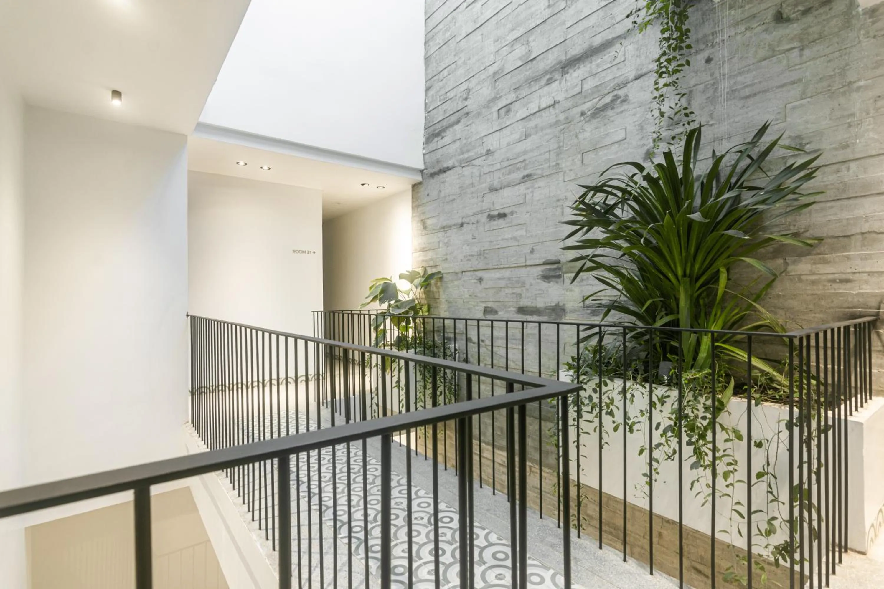 Patio in Aborest Tropical Hostel