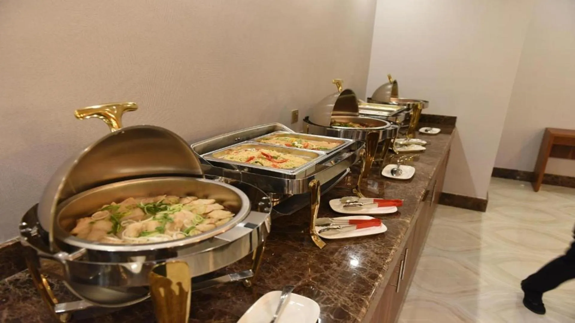 Buffet breakfast in Sunday Emerald Hotel