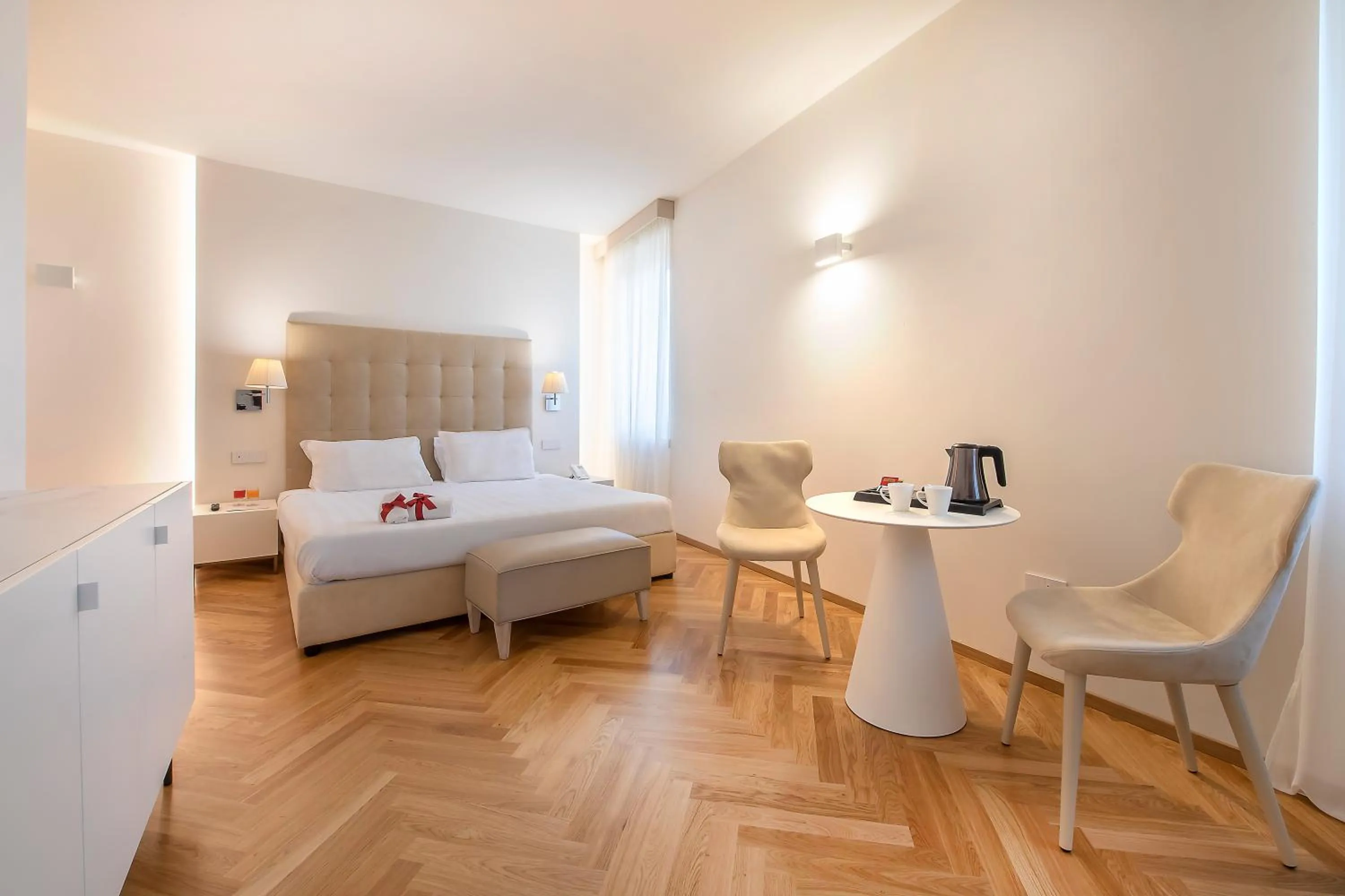 Bed in Asisium Boutique Hotel