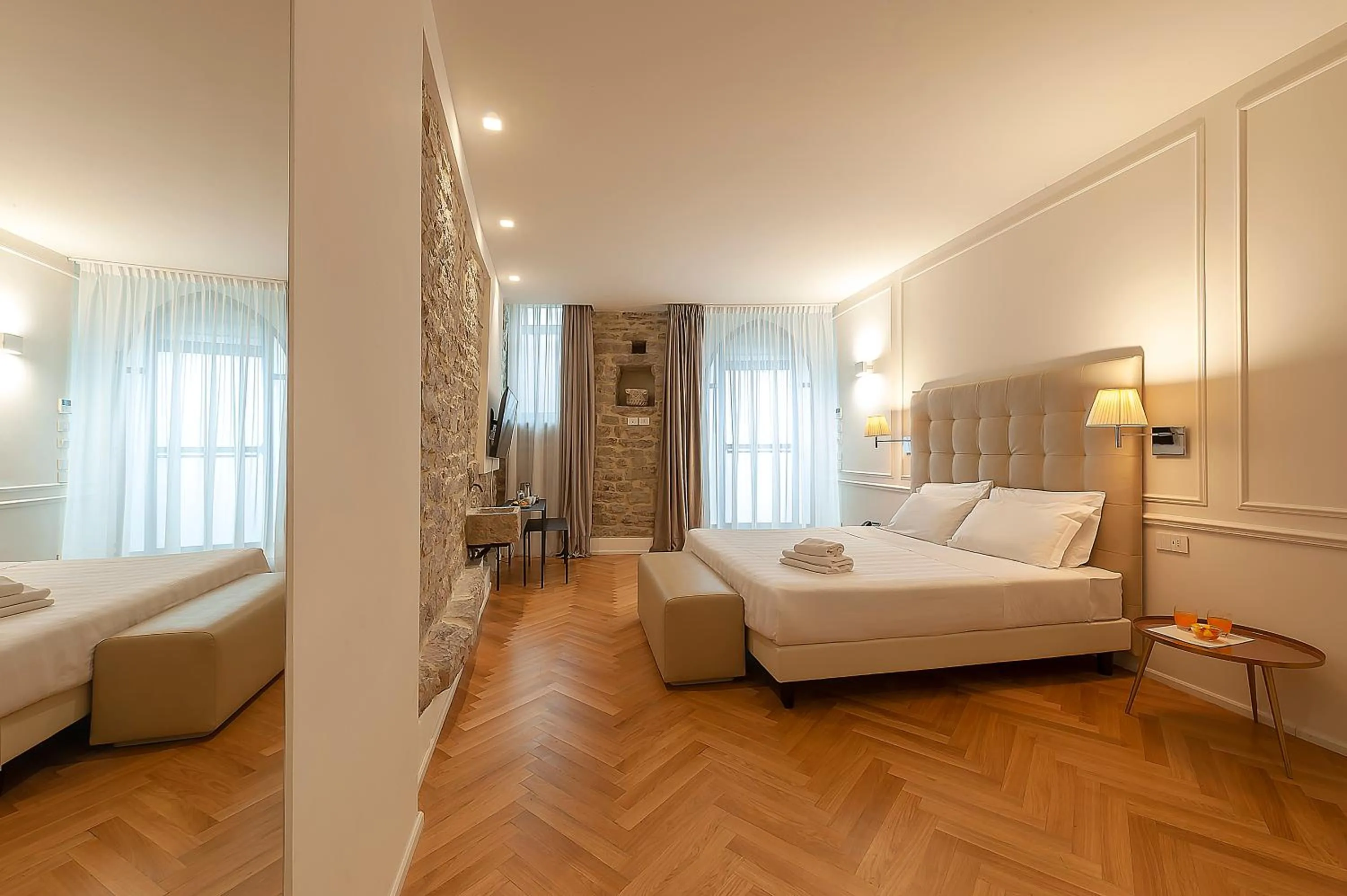 Bed in Asisium Boutique Hotel