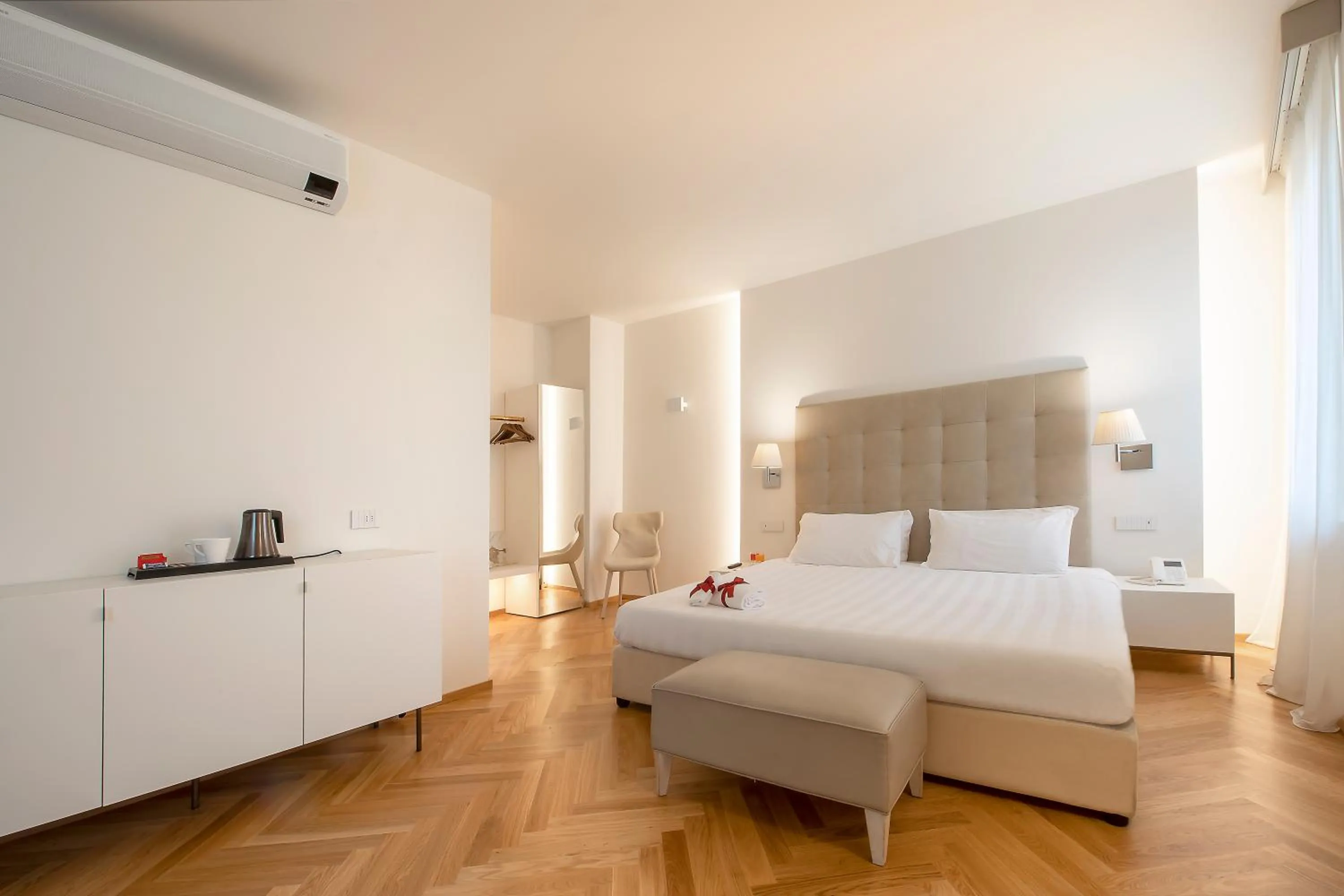 Bed in Asisium Boutique Hotel