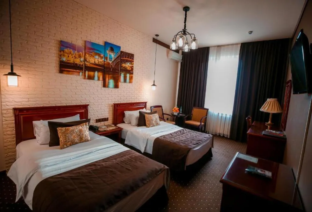 Bed in Asia Tashkent Hotel