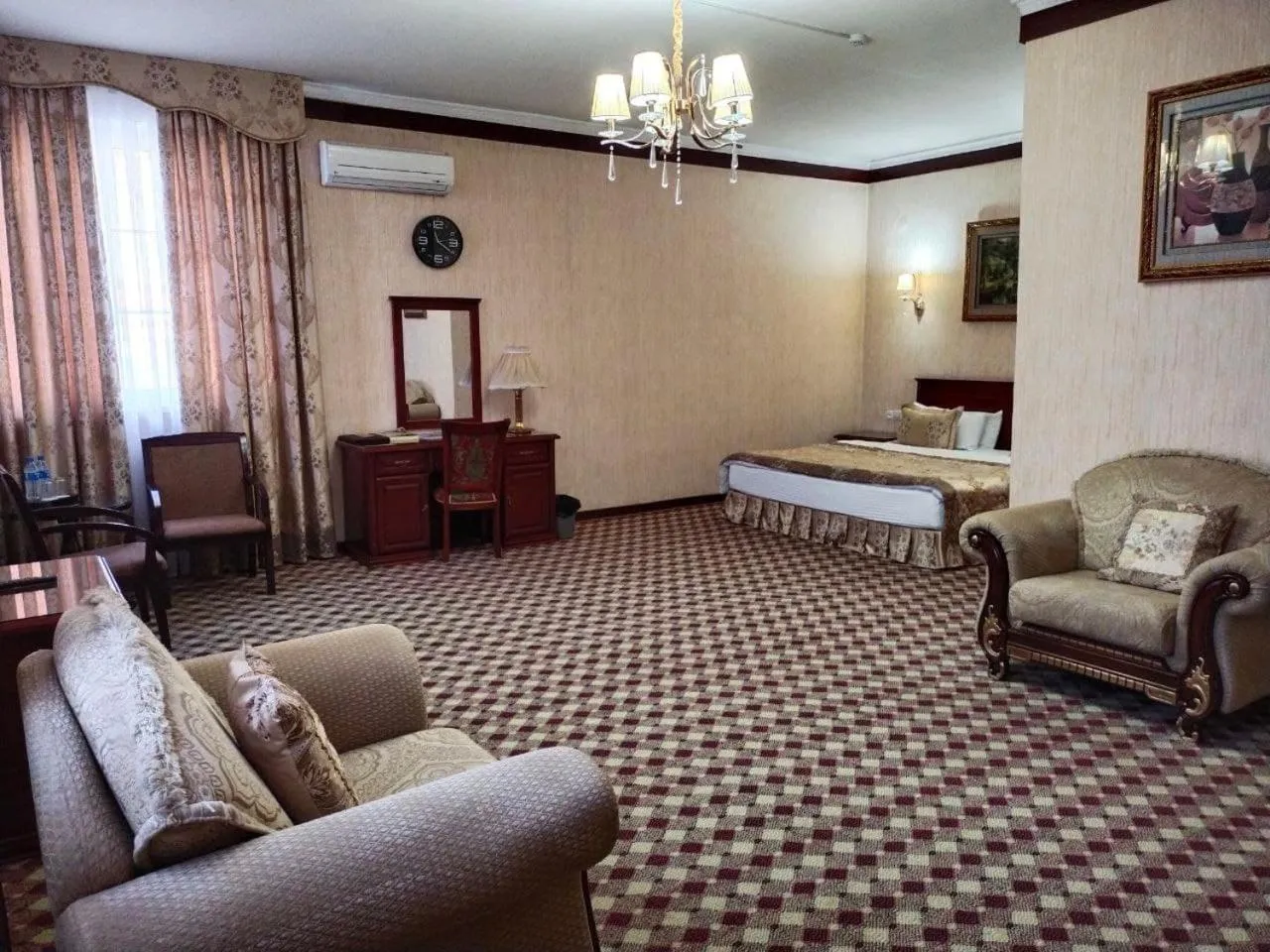 Bed in Asia Tashkent Hotel