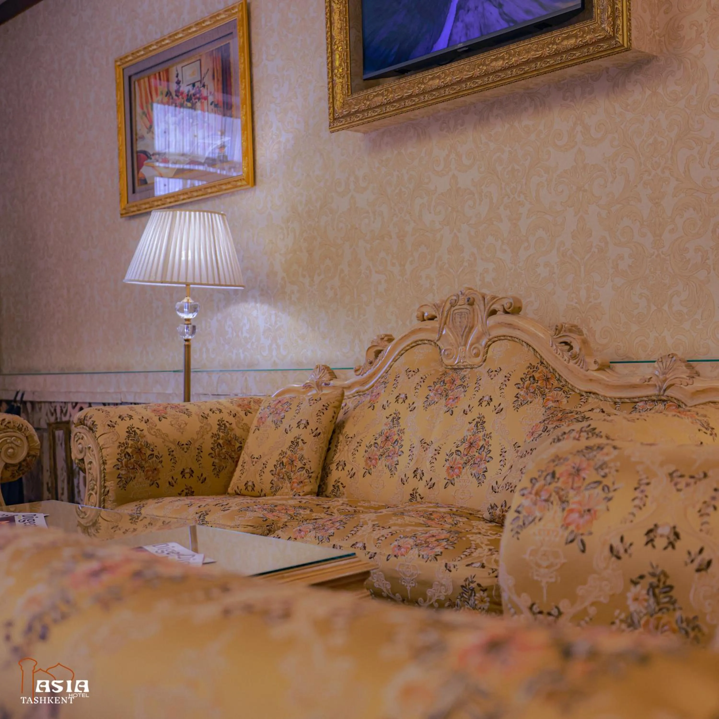 Lobby or reception in Asia Tashkent Hotel