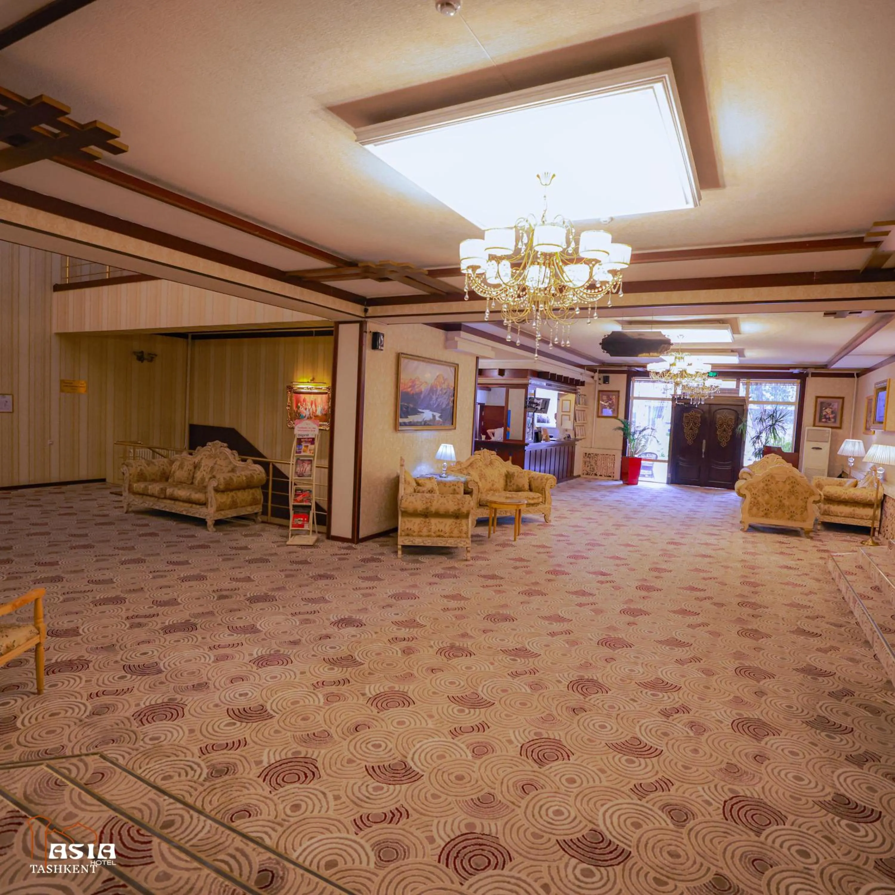Lobby or reception in Asia Tashkent Hotel