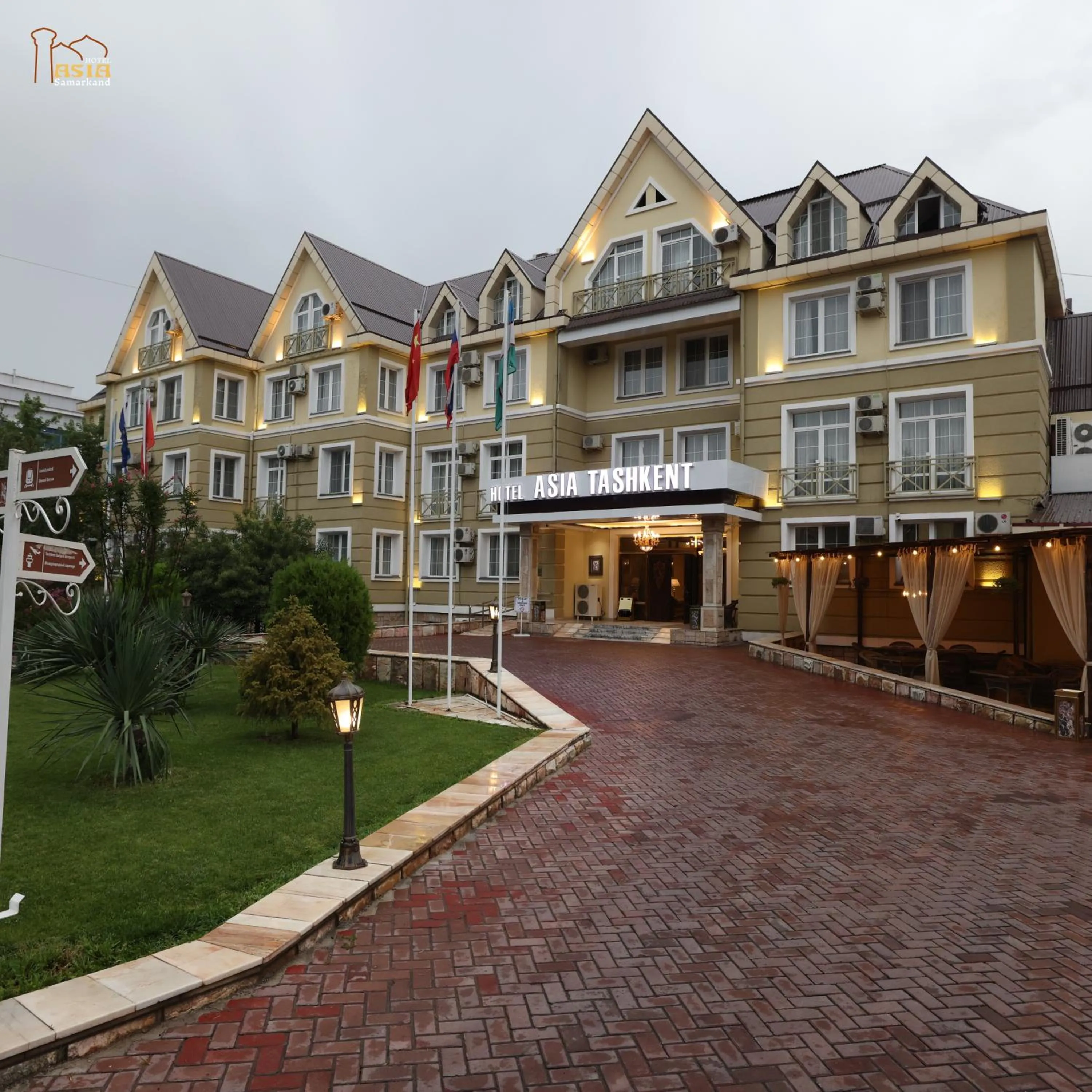 Property building in Asia Tashkent Hotel