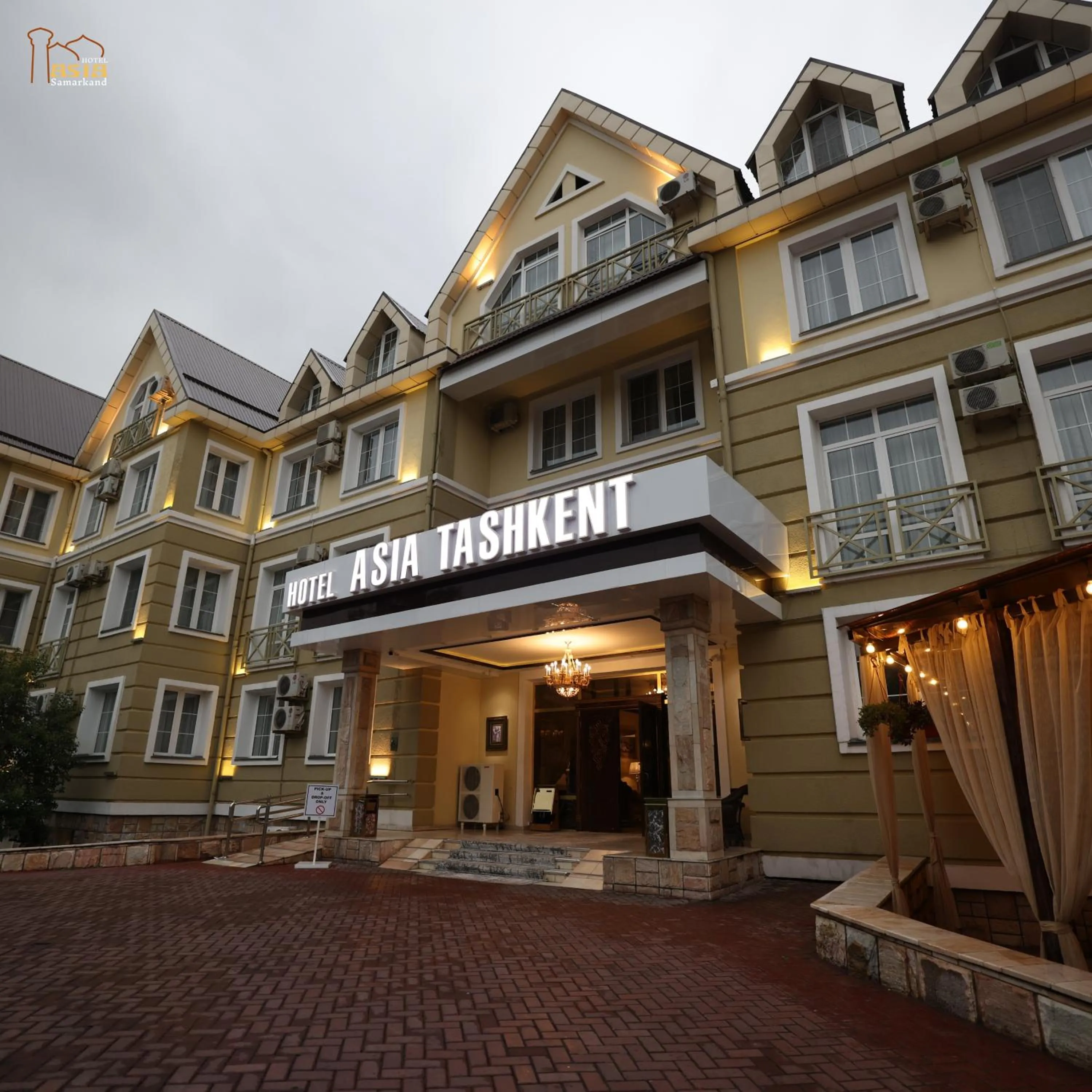 Property building in Asia Tashkent Hotel