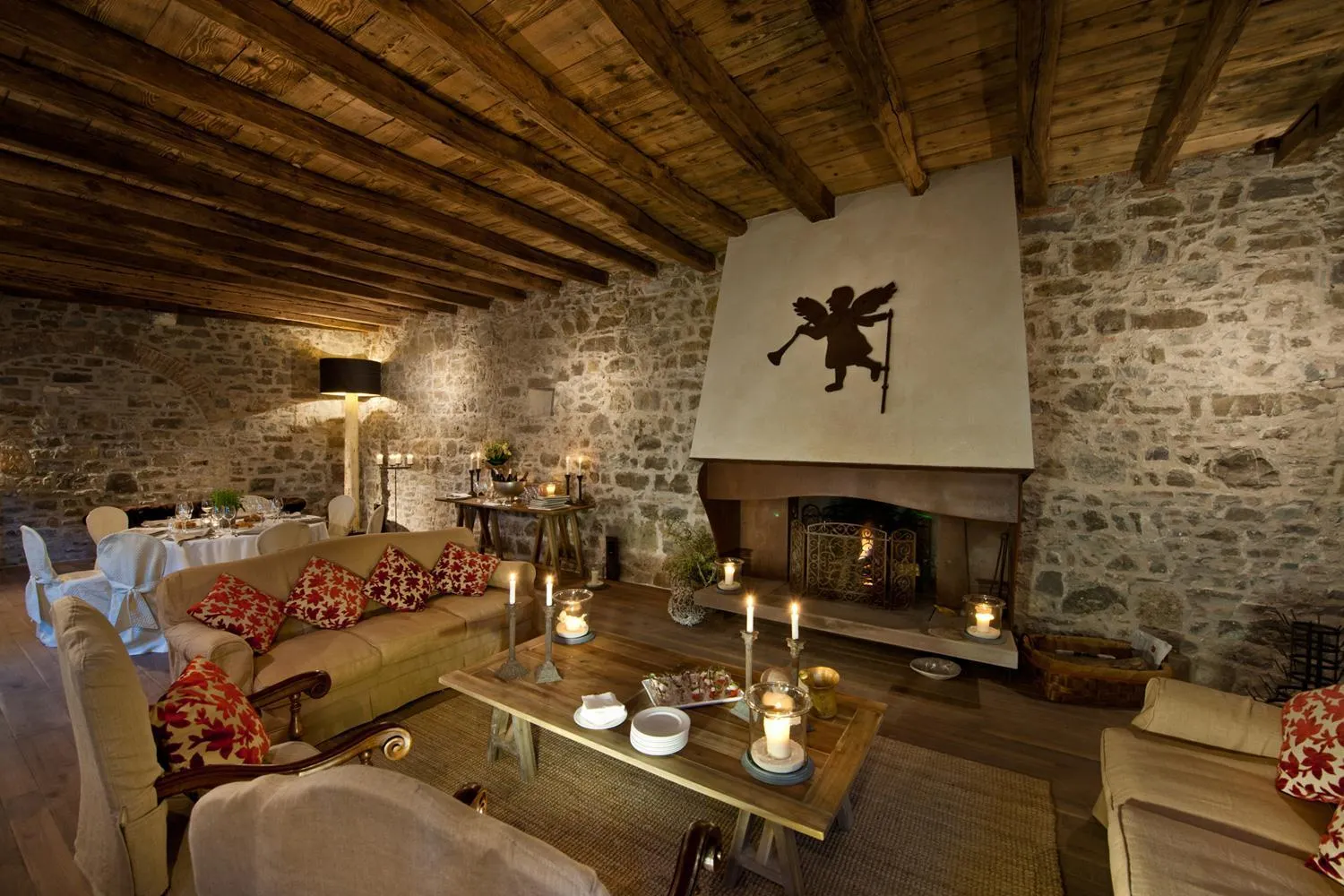 Living room in Castello di Buttrio