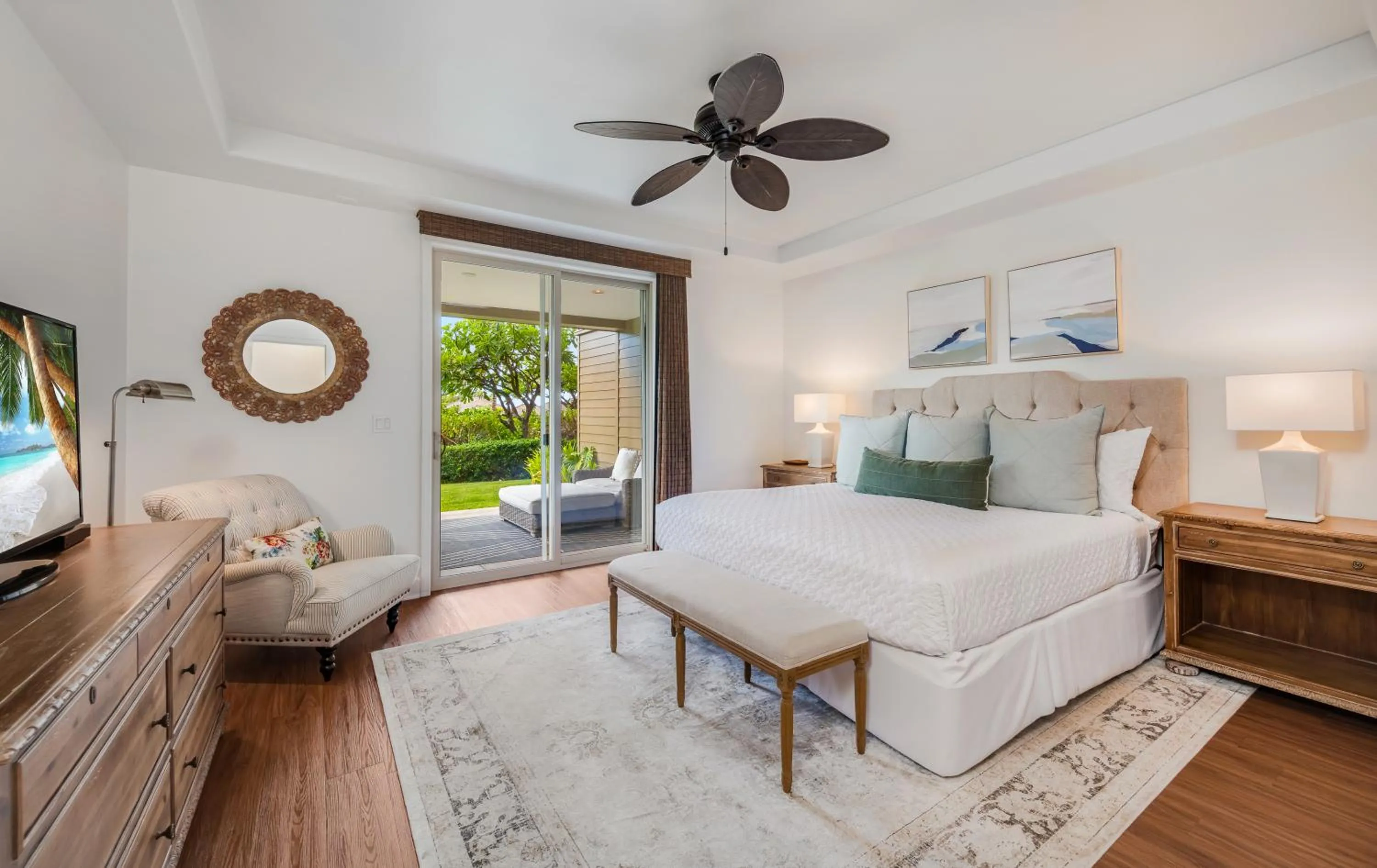 Bedroom in Mauna Lani Luxury Vacation Villas - CoralTree Residence Collection