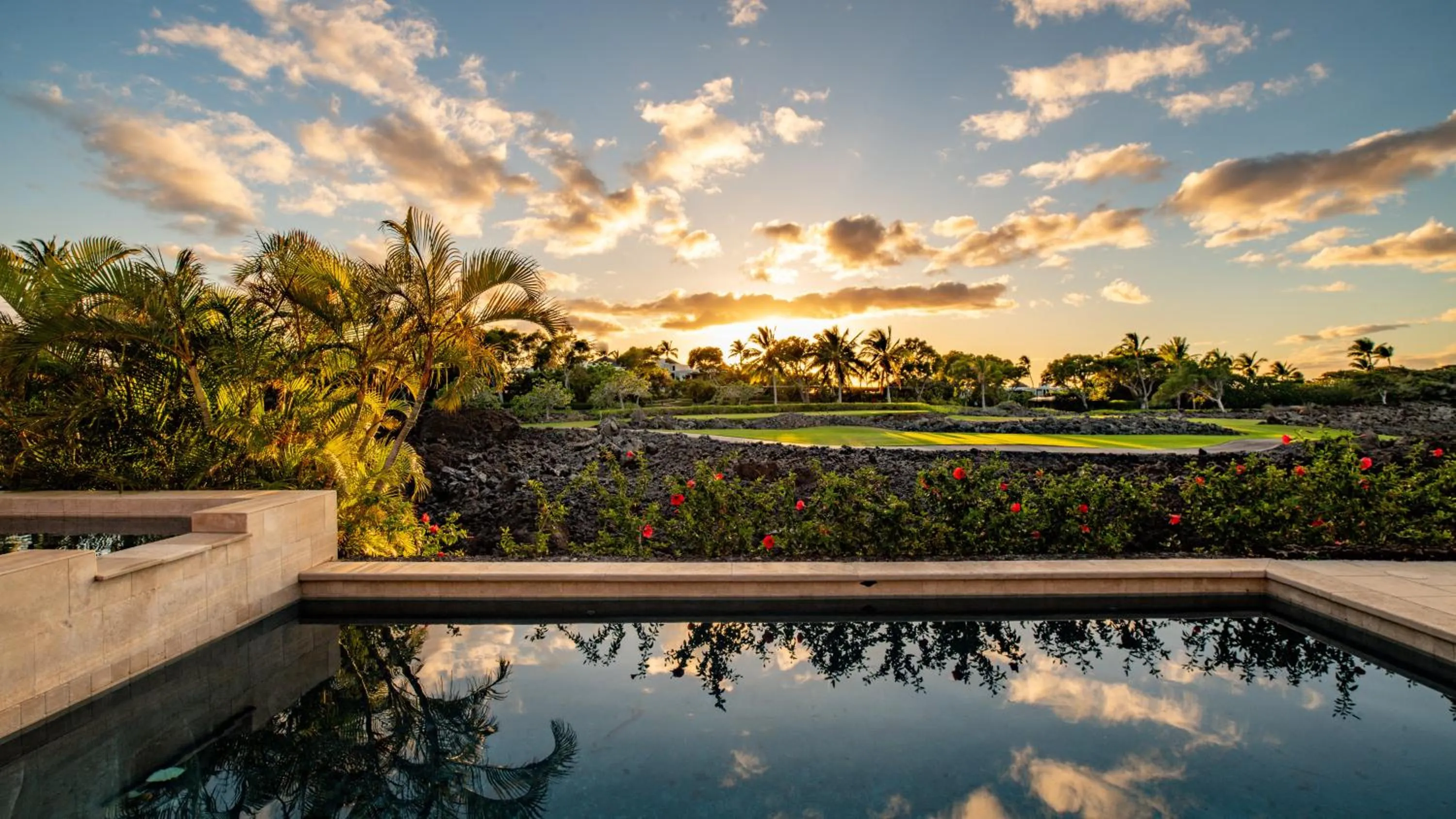 Natural landscape in Mauna Lani Luxury Vacation Villas - CoralTree Residence Collection