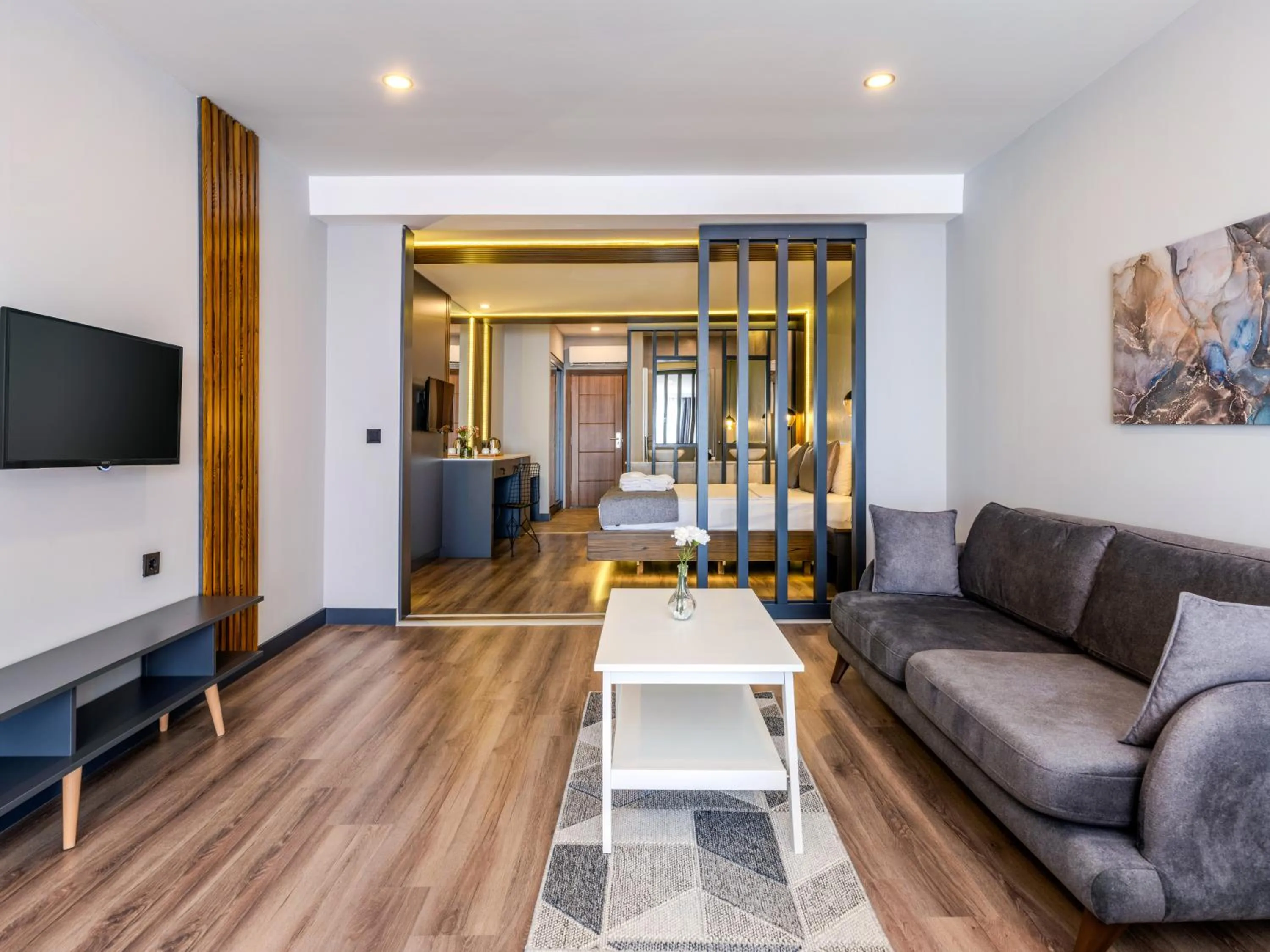 Communal lounge/ TV room in Adora Calma Beach Hotel Adults Only