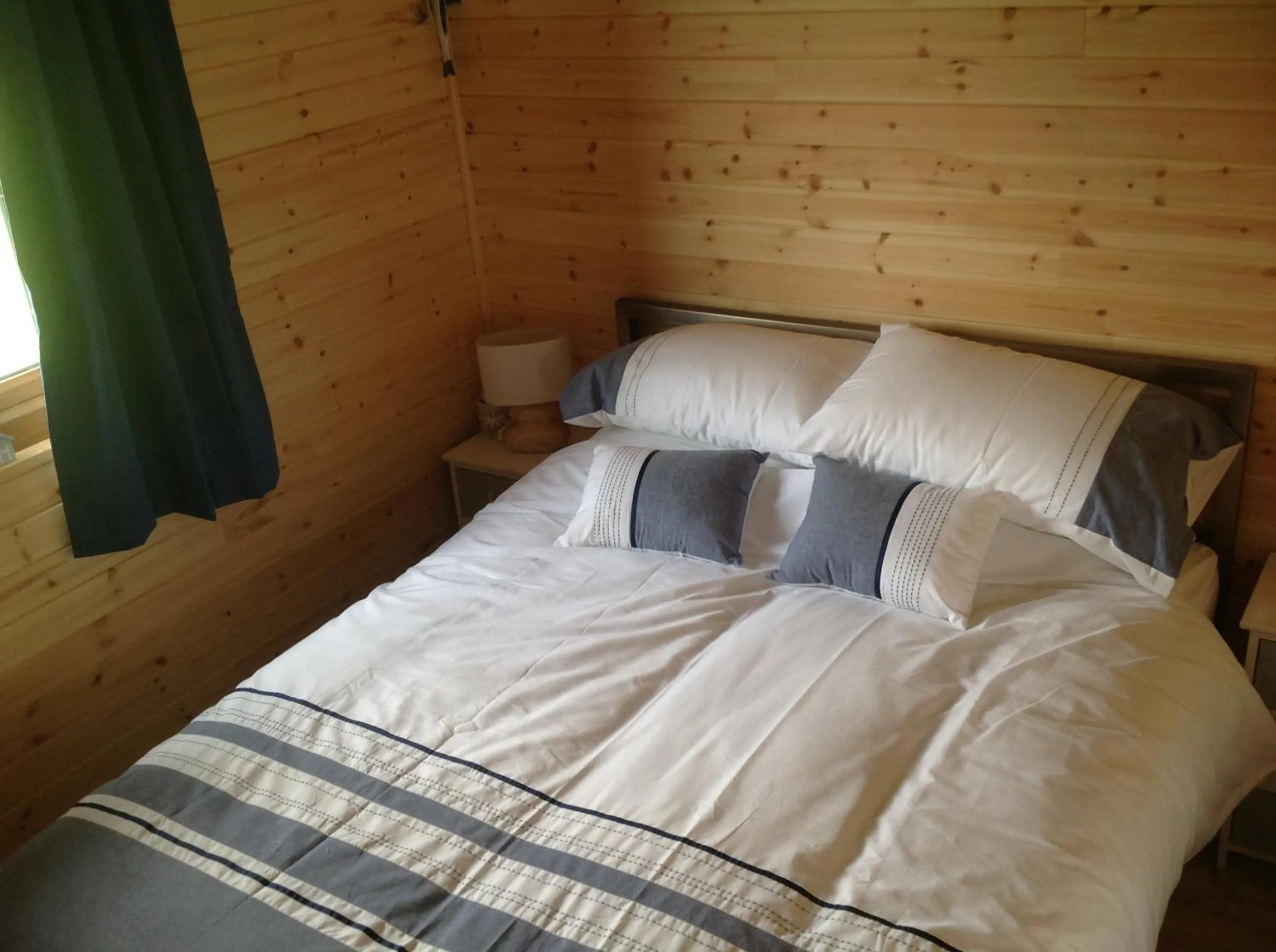 Bed in Orme View Lodges