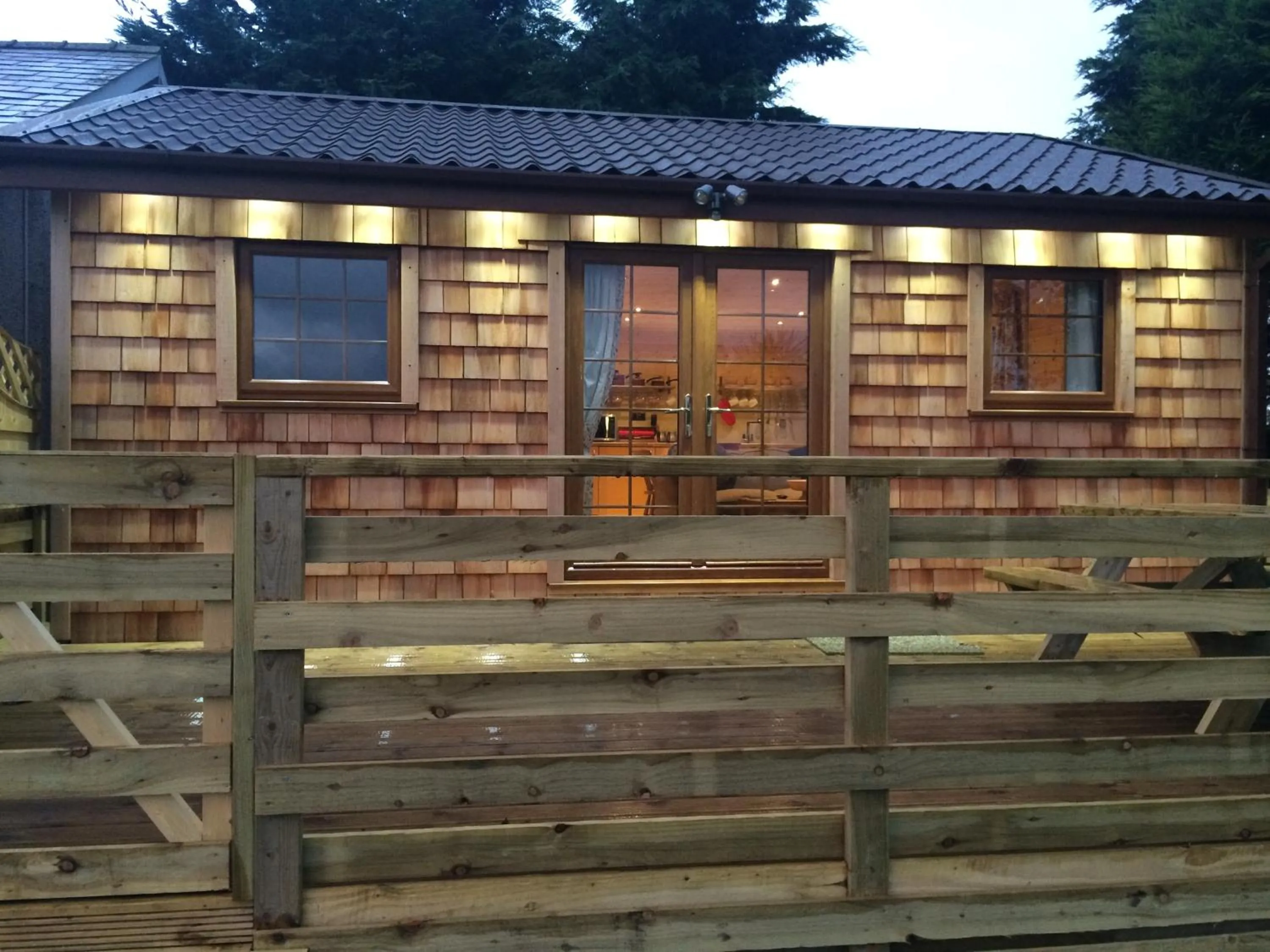 Facade/entrance in Orme View Lodges