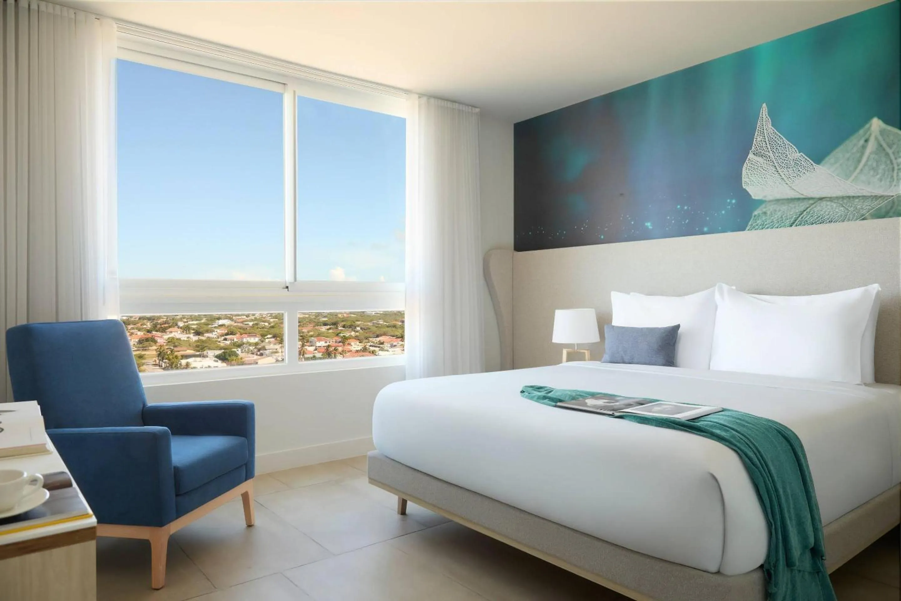 Bedroom, Bed in Radisson Blu Aruba