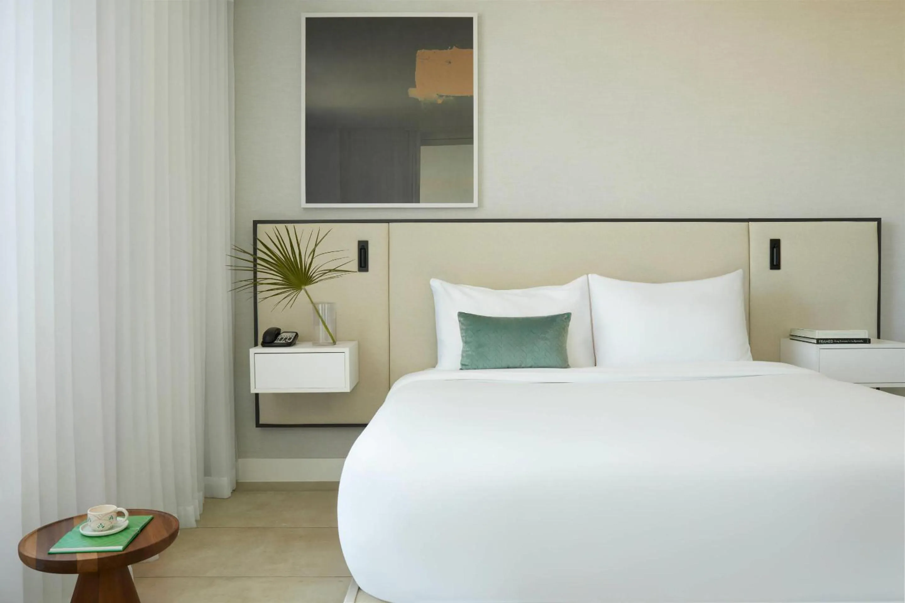 Bed in Radisson Blu Aruba