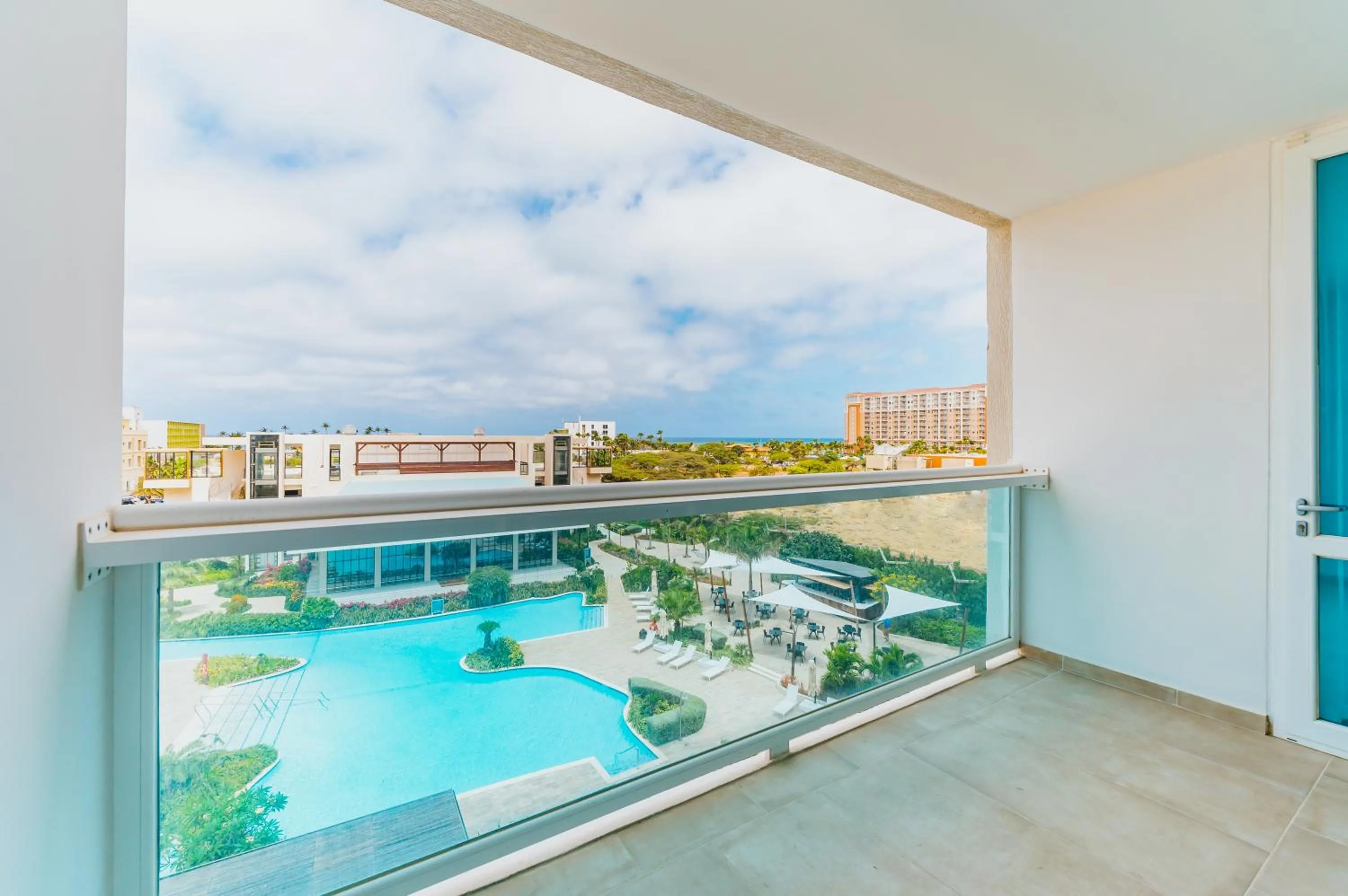 Balcony/Terrace in Radisson Blu Aruba