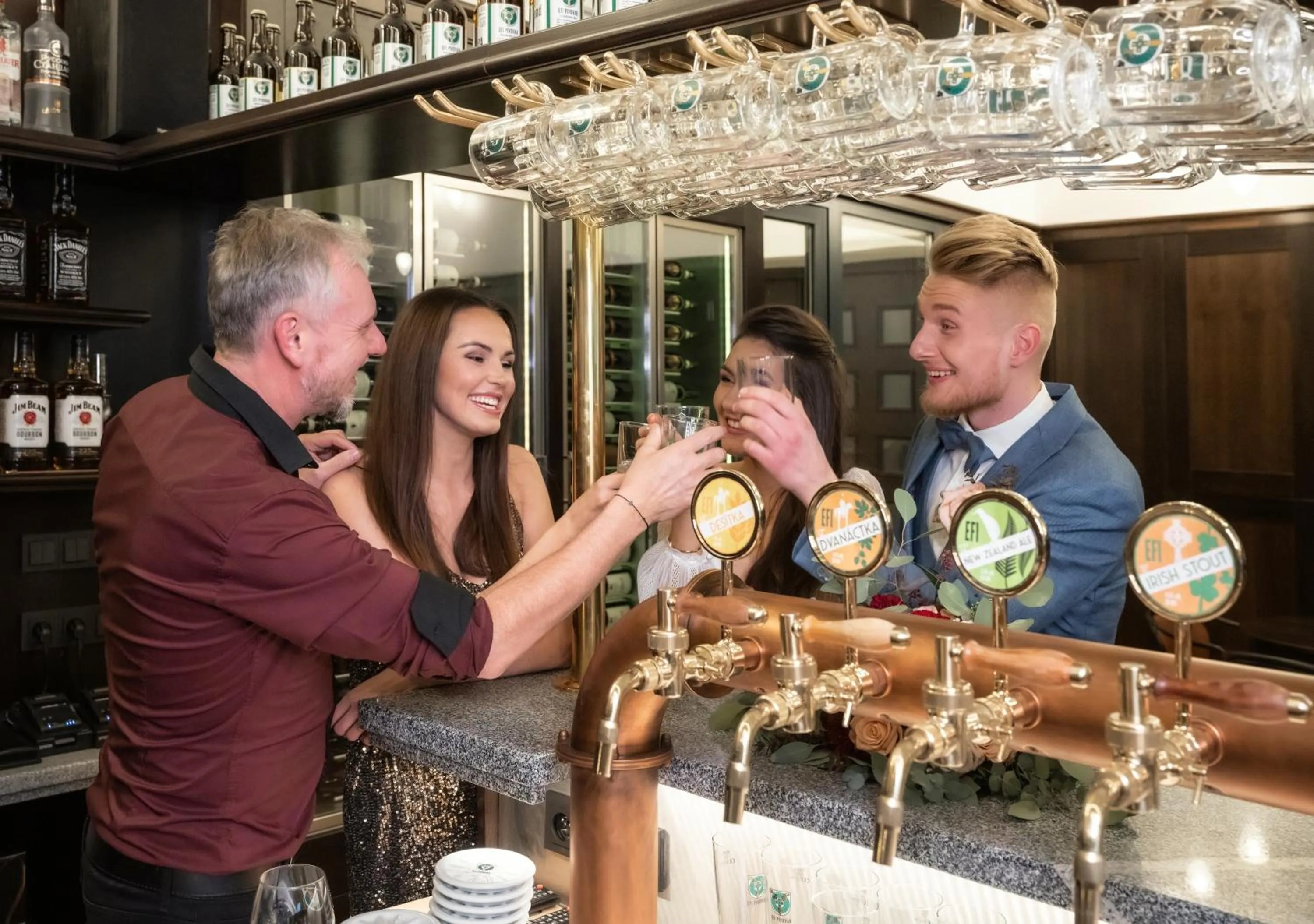 Lounge or bar in EFI SPA Hotel Superior & Pivovar