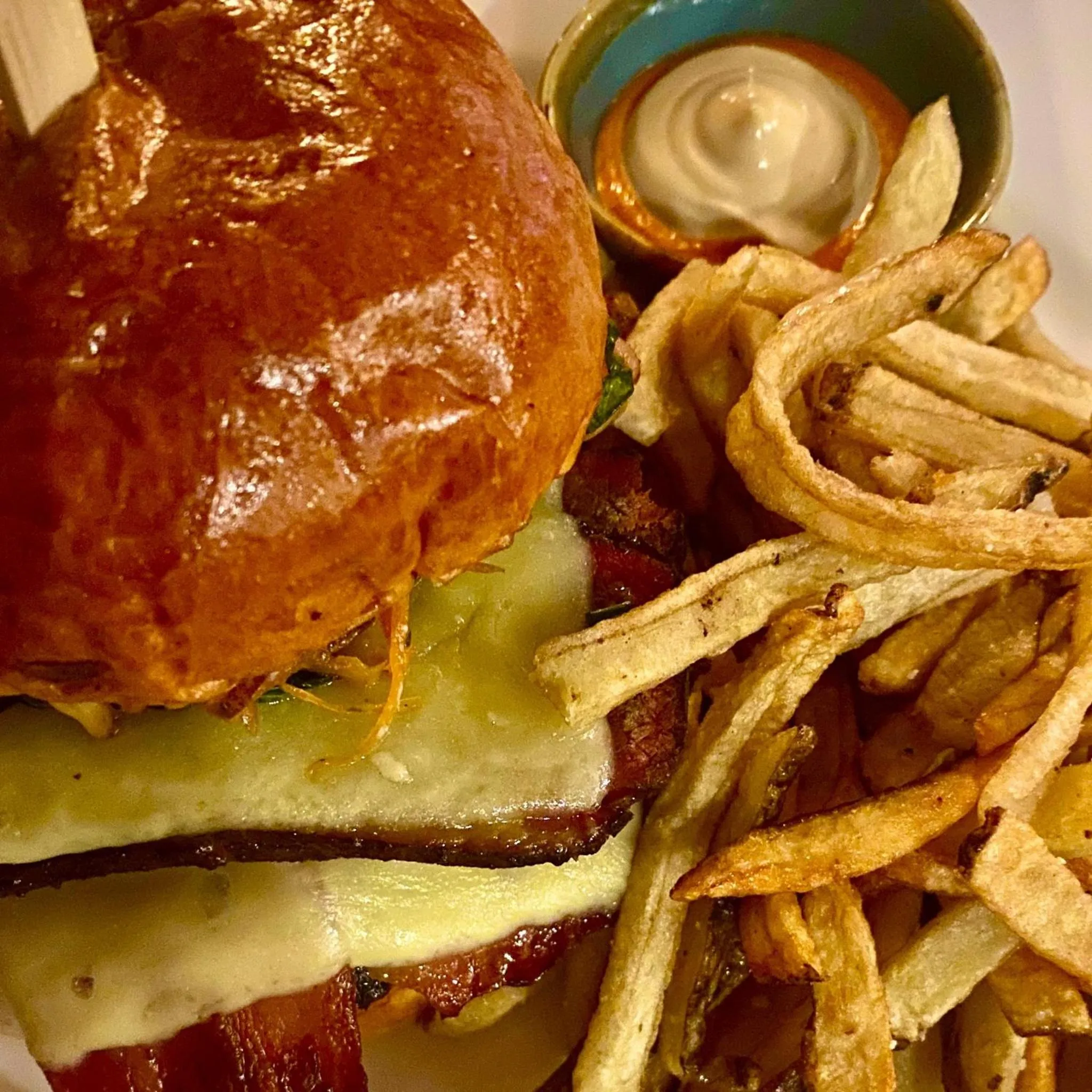 Food and drinks in The Crown Inn at Benson