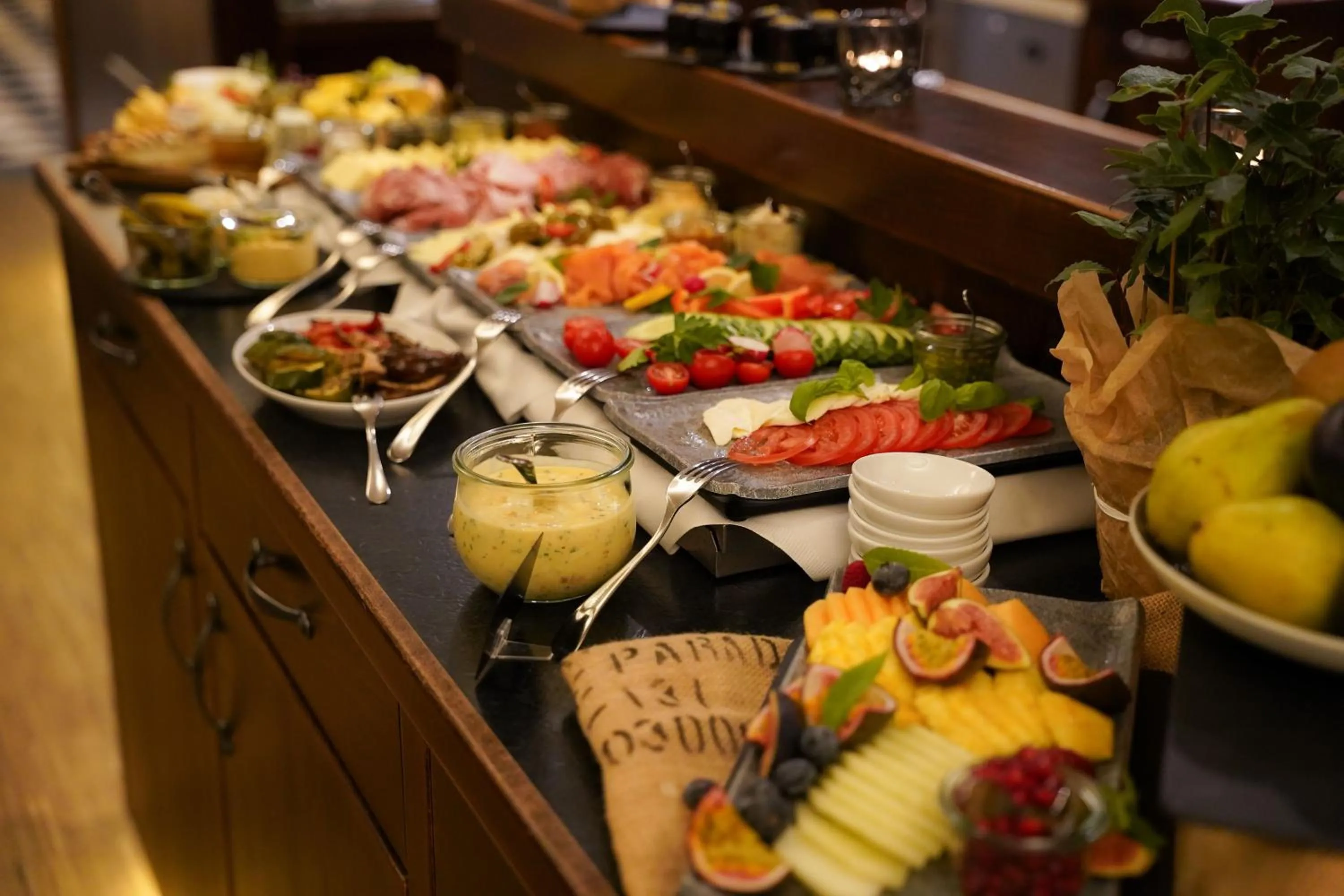 Breakfast in QUARTIER 5 Hotel & Restaurant, Sächsische Schweiz