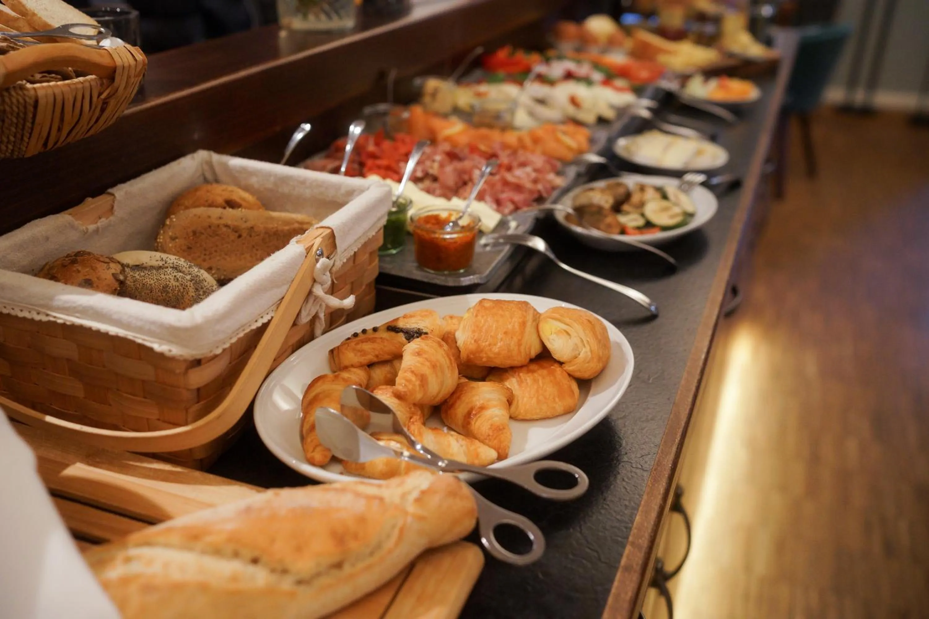 Breakfast in QUARTIER 5 Hotel & Restaurant, Sächsische Schweiz