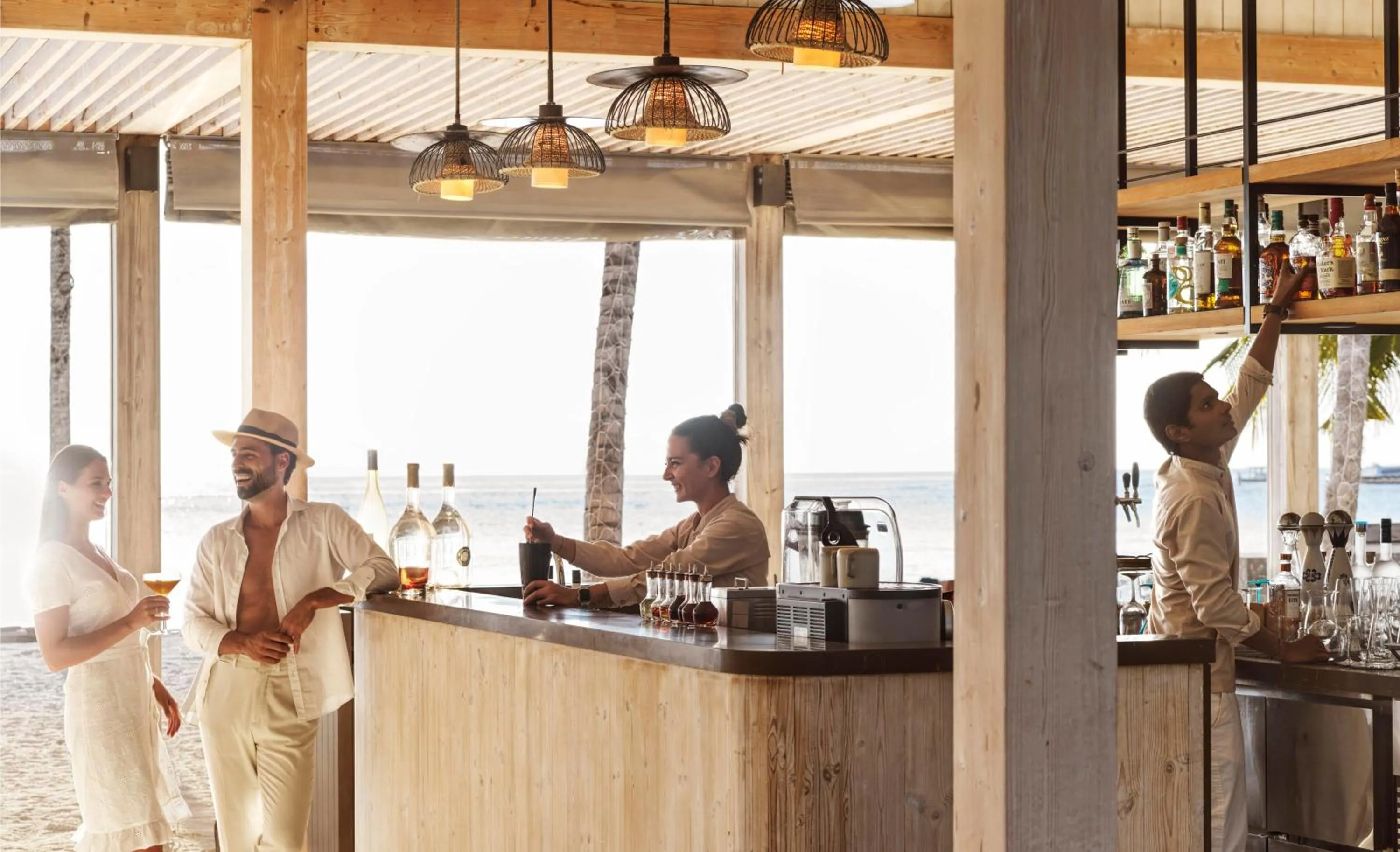 Dining area in The Ritz-Carlton Maldives, Fari Islands