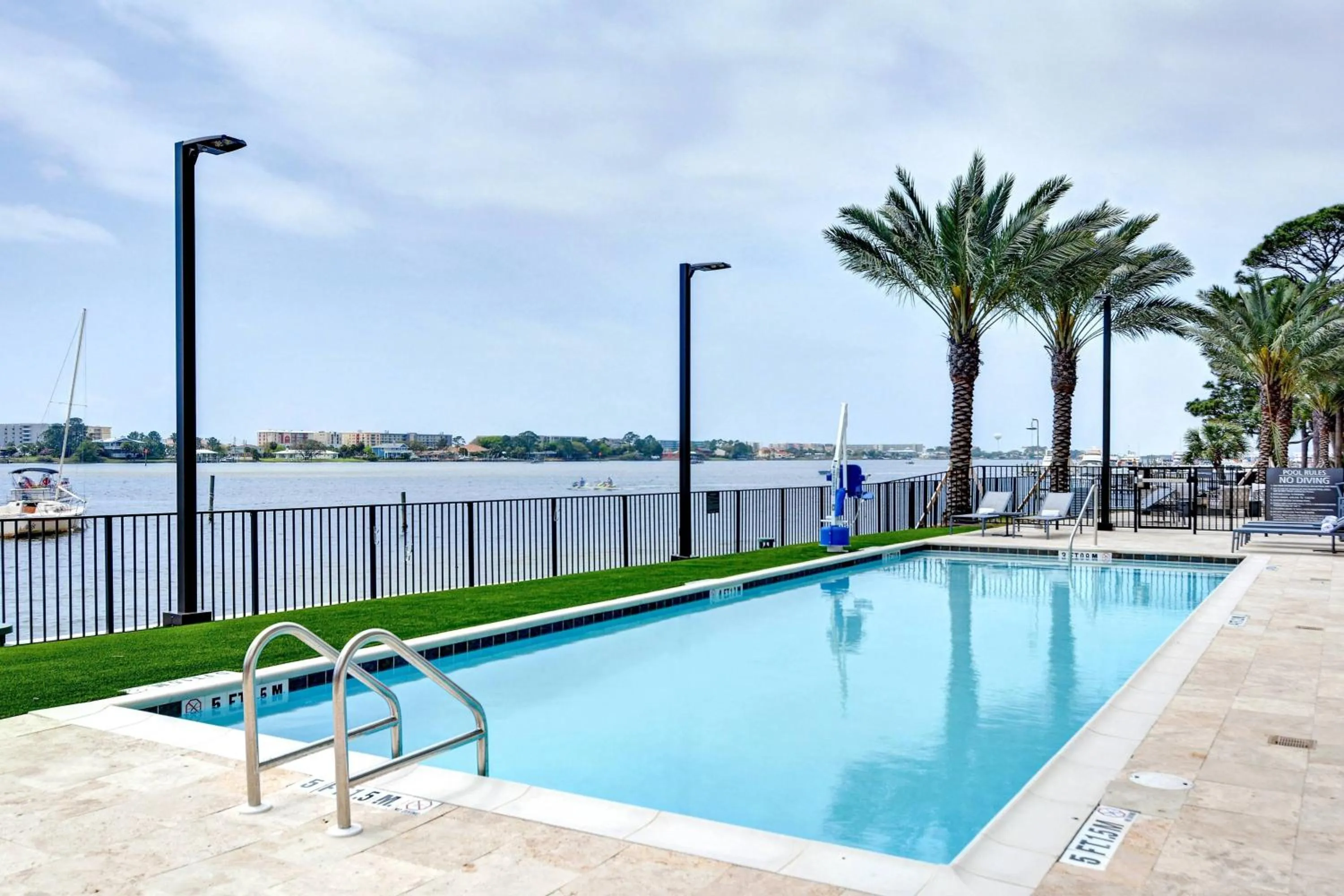 Swimming pool in Residence Inn by Marriott Fort Walton Beach