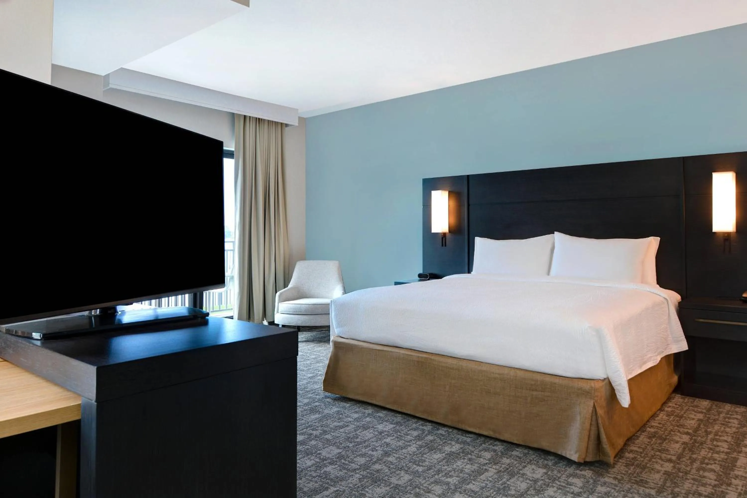 Bedroom, Bed in Residence Inn by Marriott Fort Walton Beach