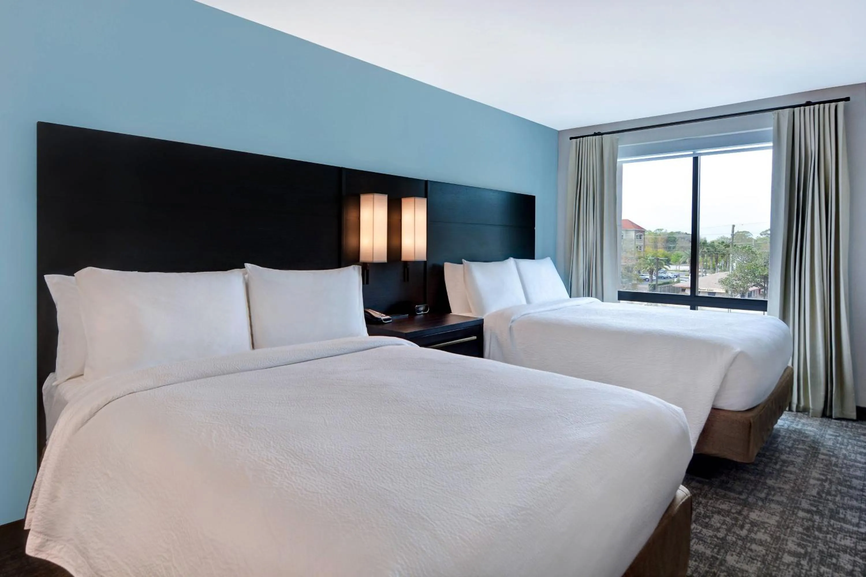 Bedroom, Bed in Residence Inn by Marriott Fort Walton Beach