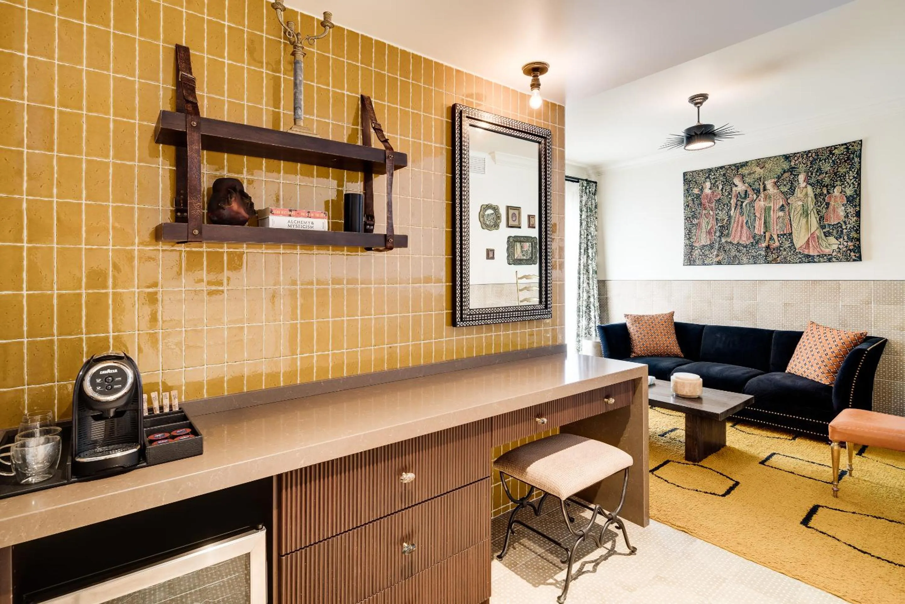 Living room in Esme Miami Beach