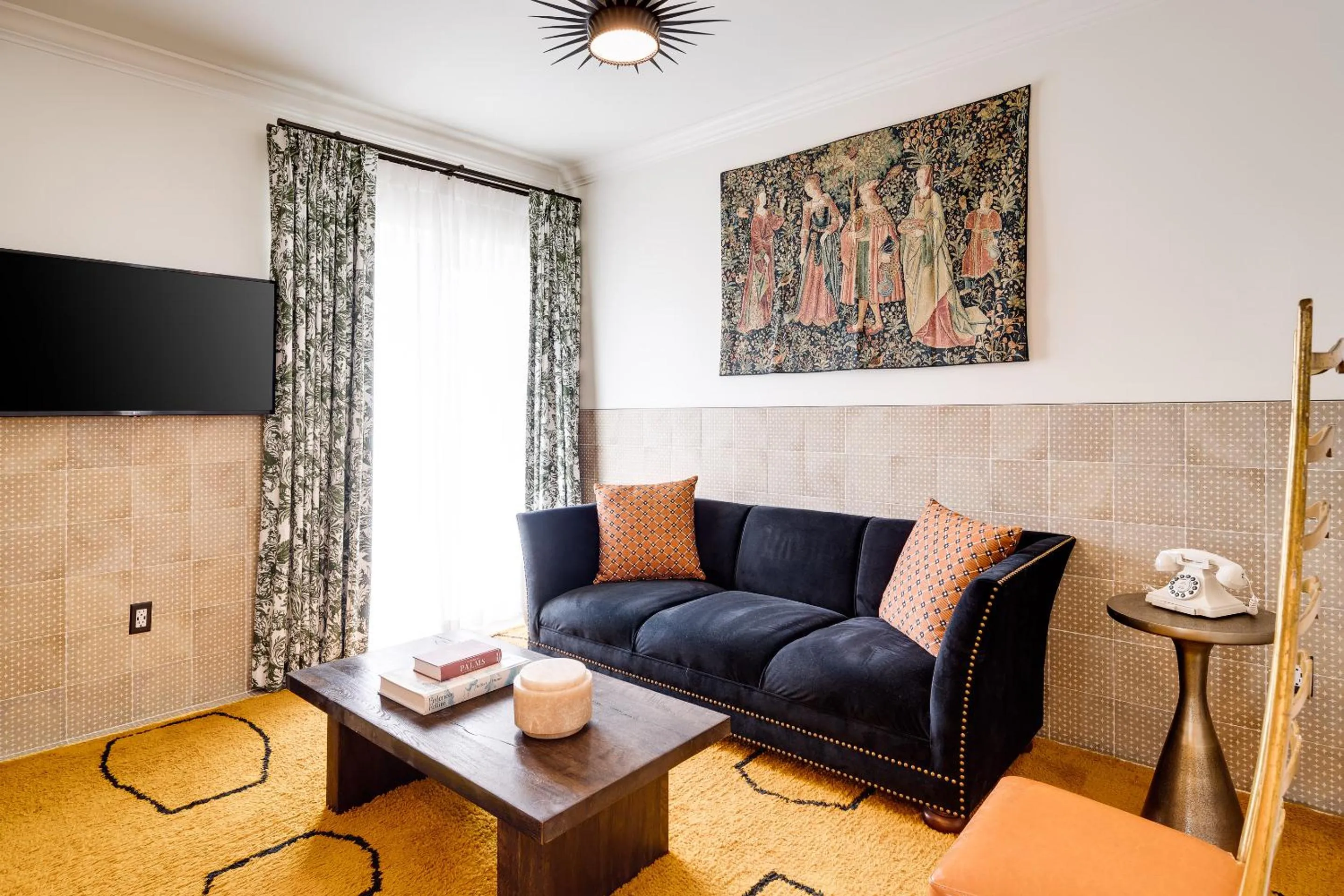 Living room in Esme Miami Beach