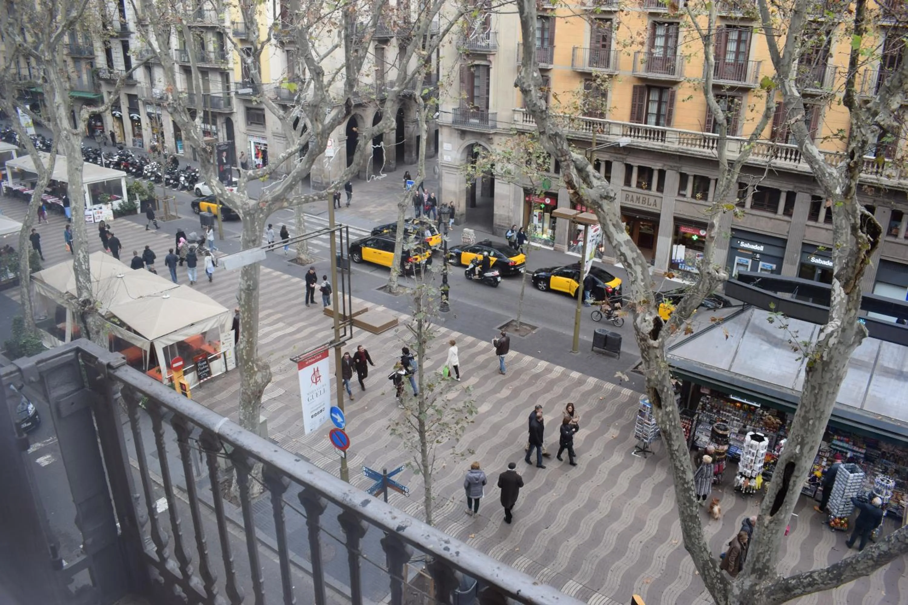 Landmark view in Hostal MiMi Las Ramblas