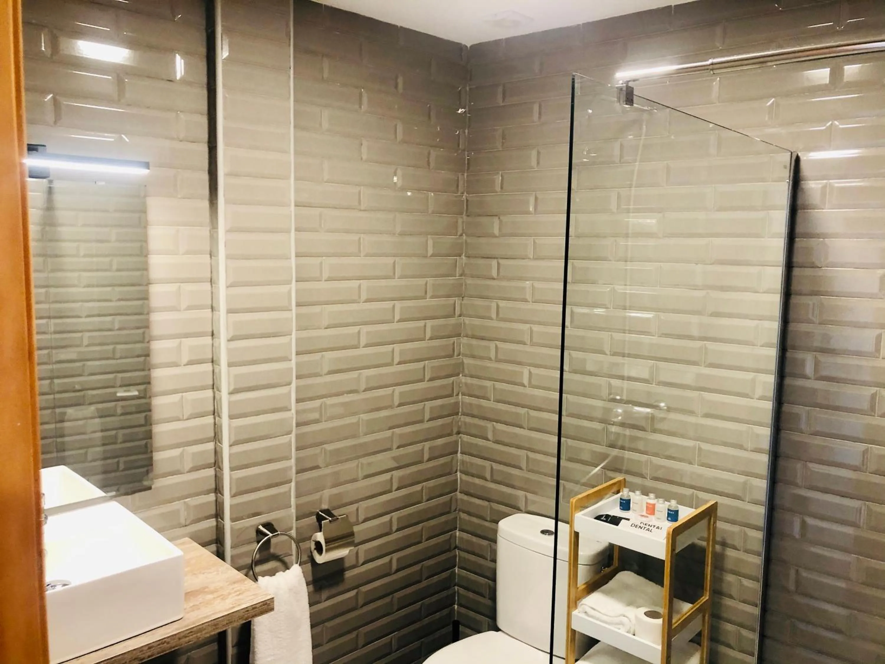 Bathroom in Hotel Finca Alcamino