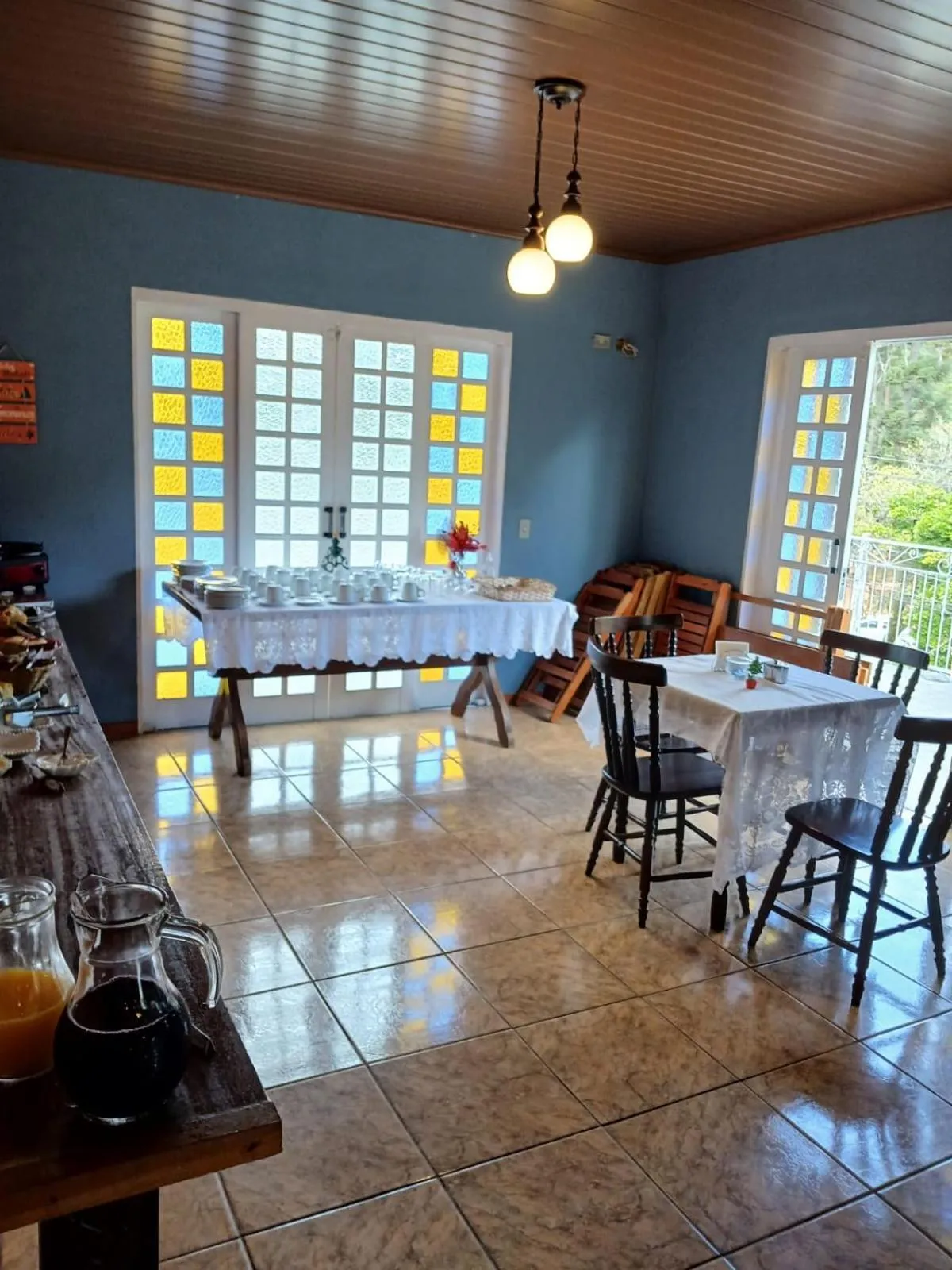 Dining area in ANC BOSQUE - 4min do Parque Capivari