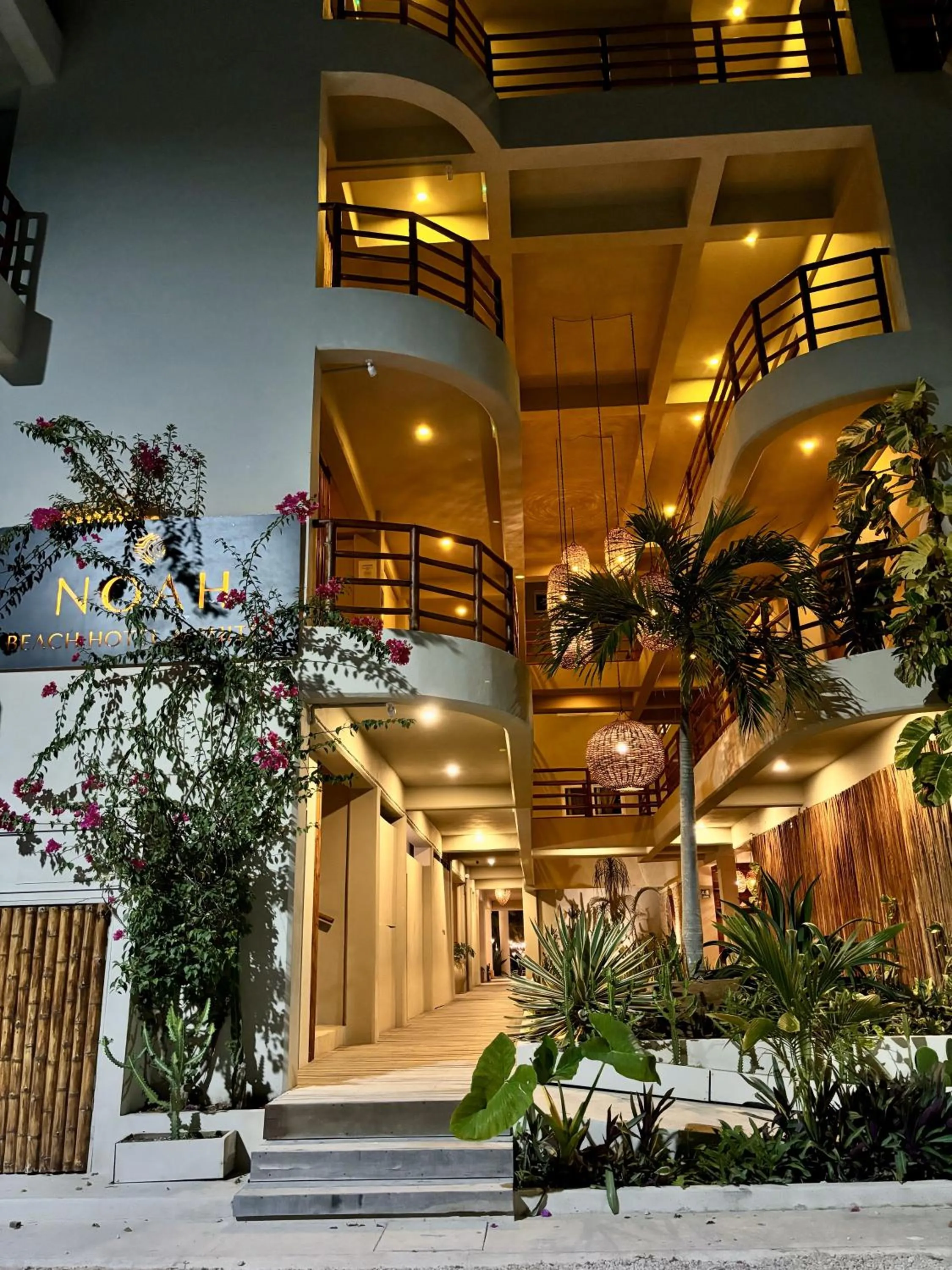 Property building in Noah Beach Hotel & Suites