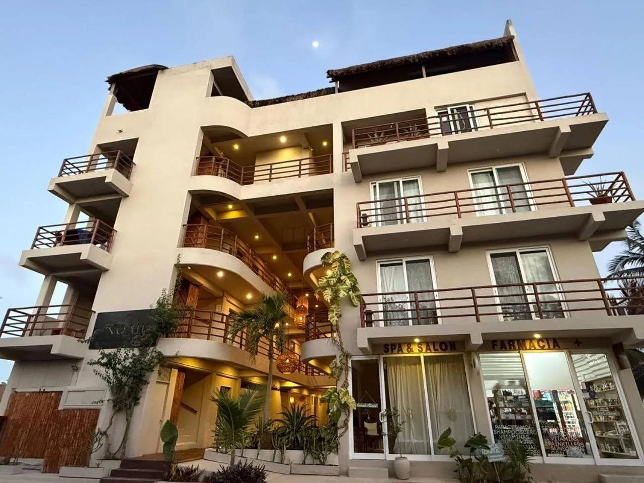 Property building in Noah Beach Hotel & Suites