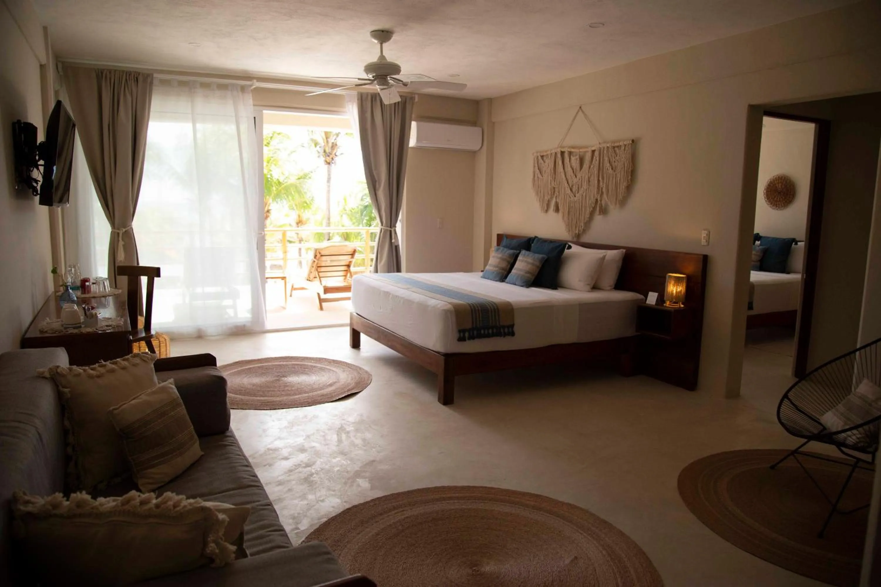Photo of the whole room, Bed in Noah Beach Hotel & Suites