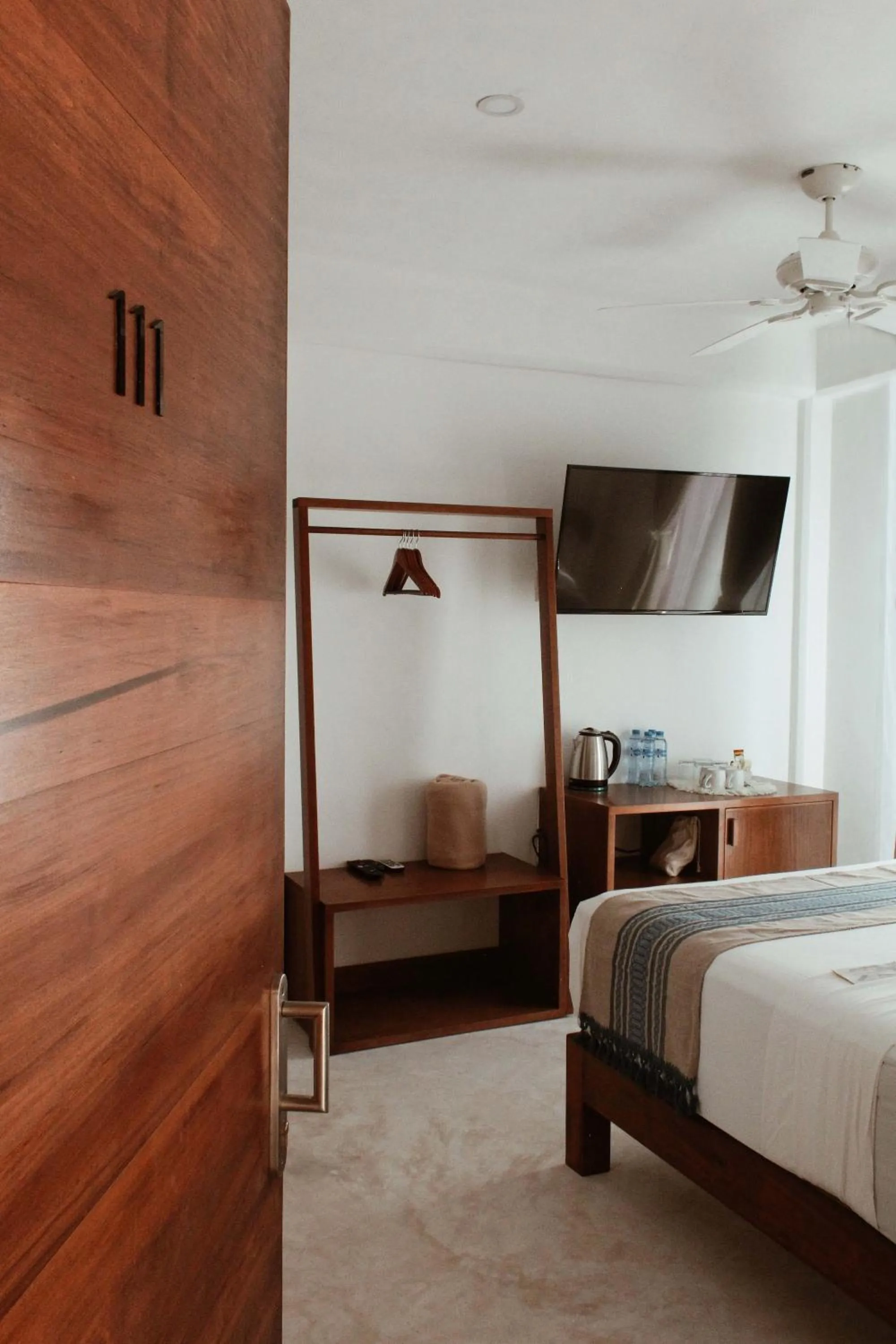 Photo of the whole room, Bed in Noah Beach Hotel & Suites