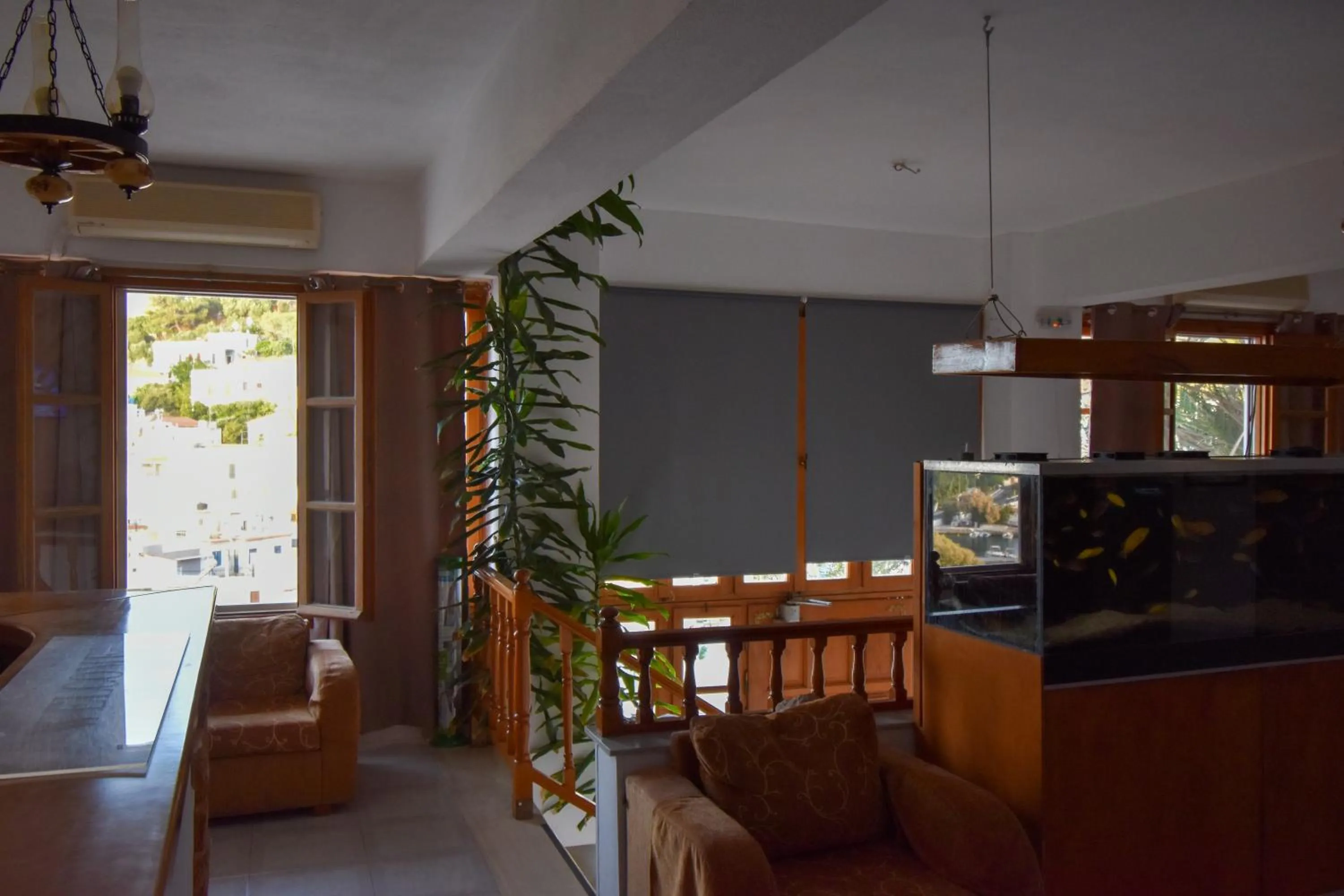 Seating area in Κastro Ηotel