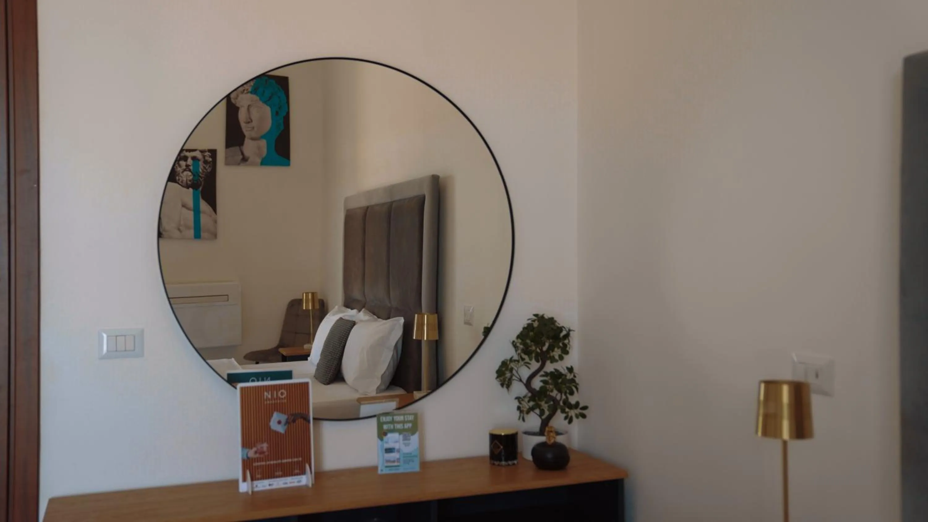 Decorative detail in Naro Suites and Rooms