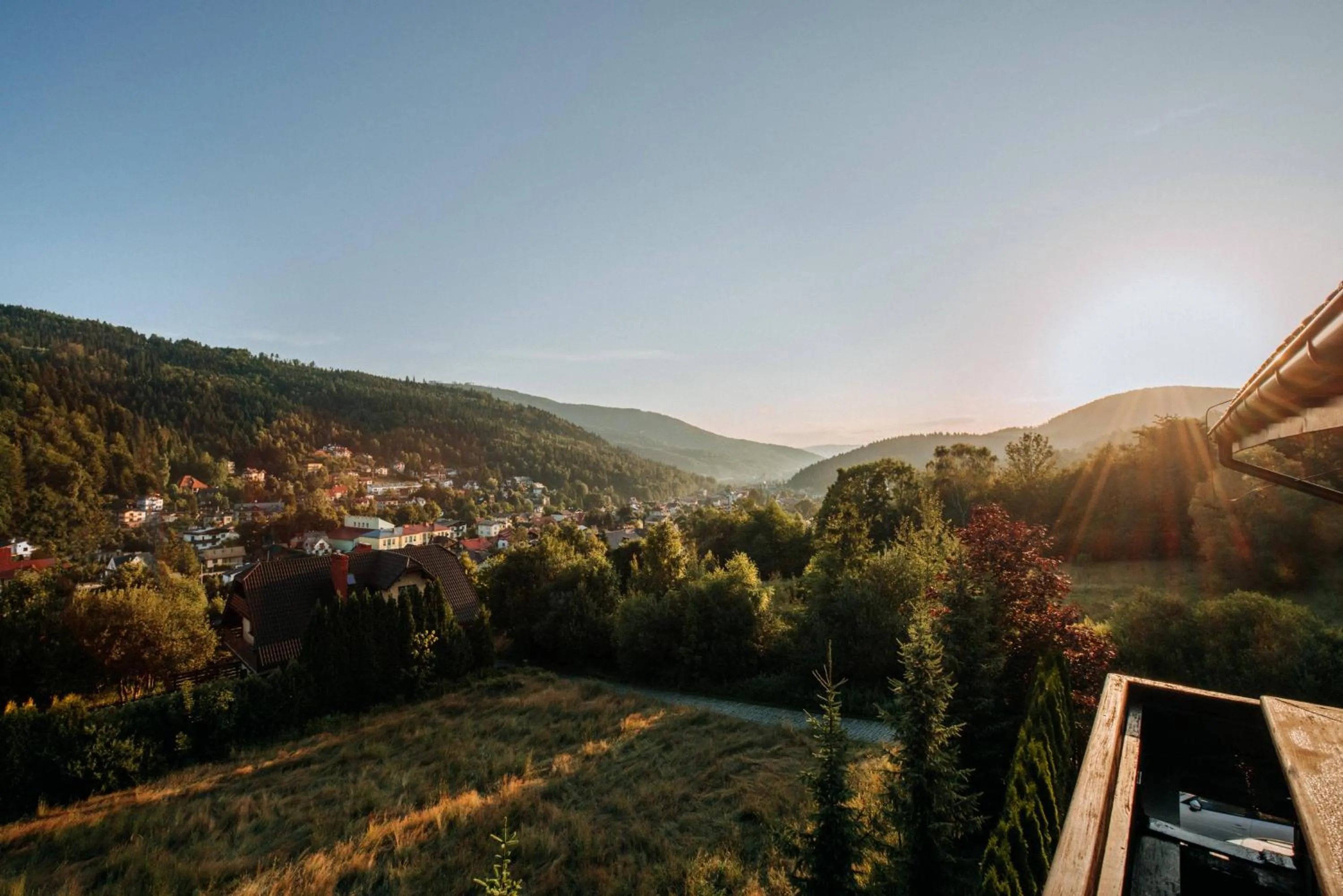 Natural landscape in Przystanek Góry