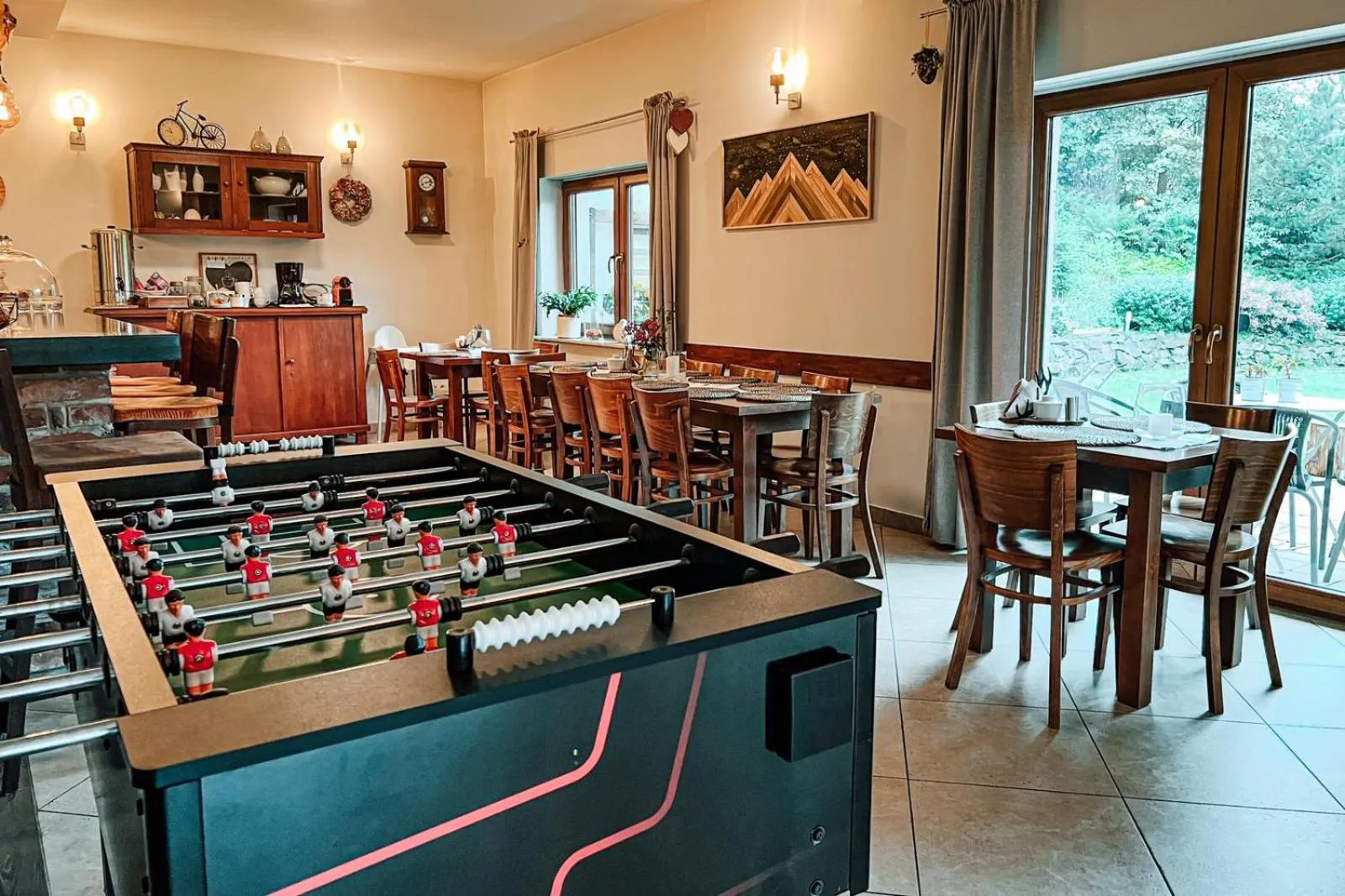 Dining area in Przystanek Góry