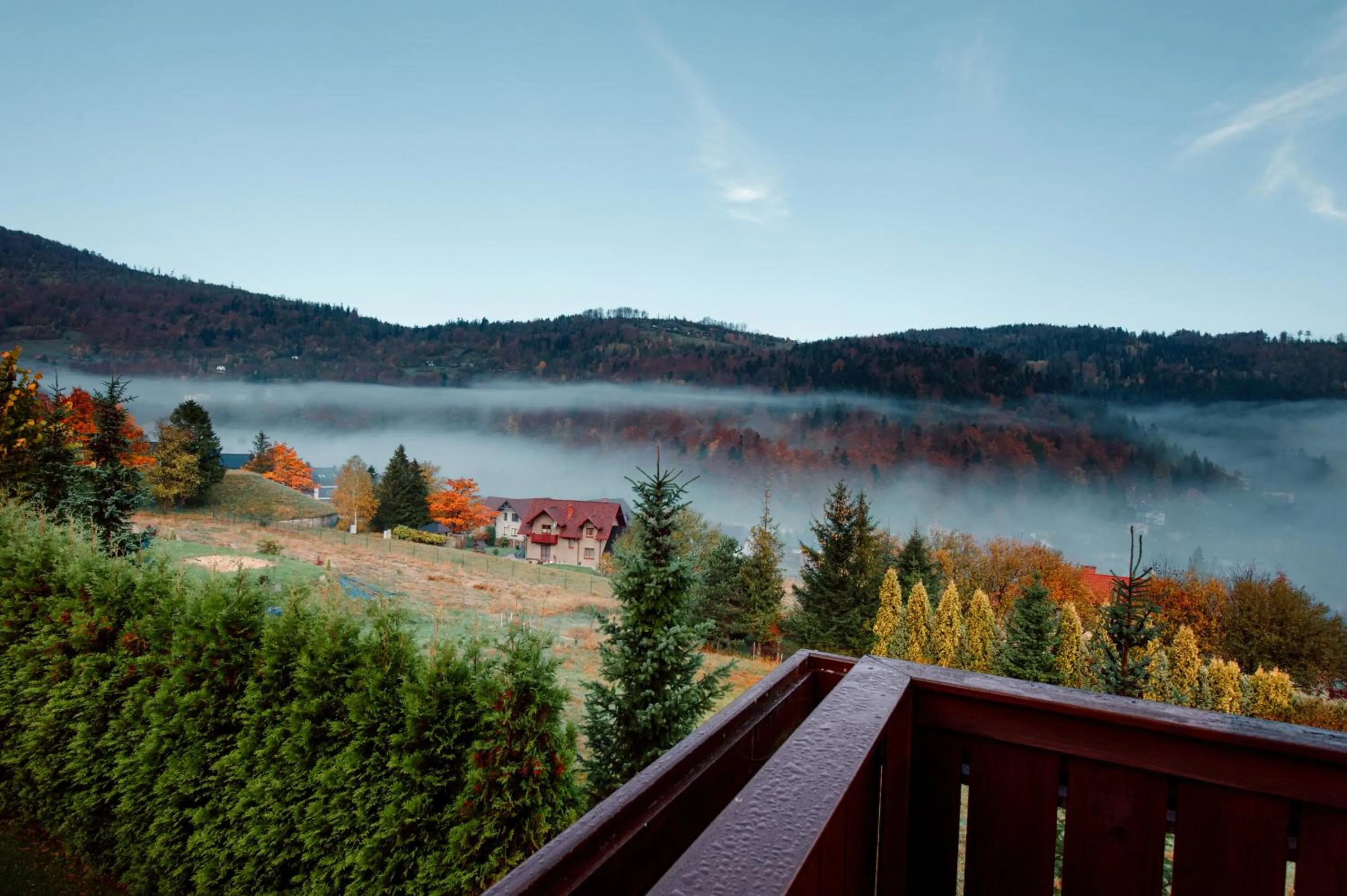 Balcony/Terrace in Przystanek Góry