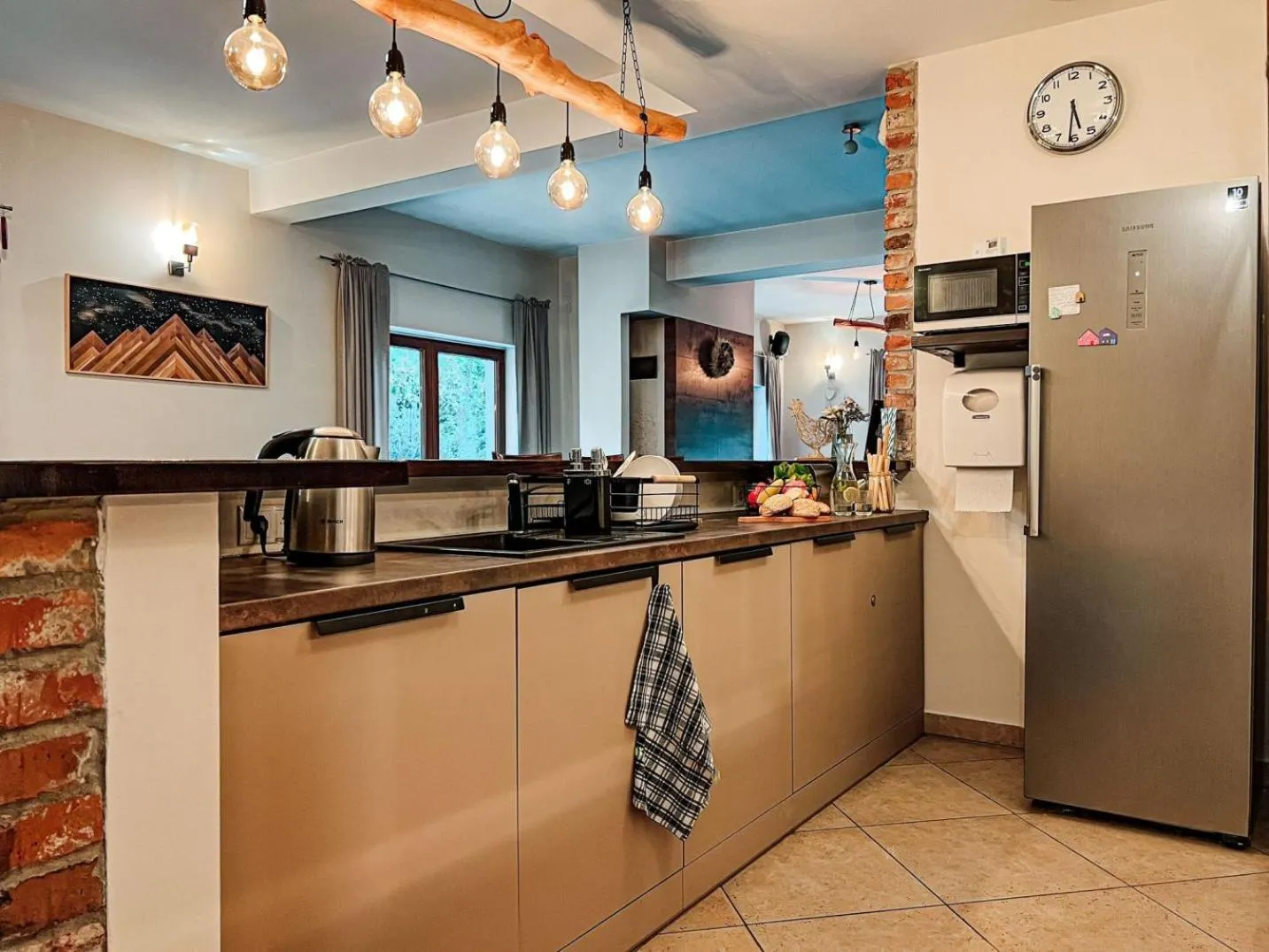 Kitchen or kitchenette in Przystanek Góry