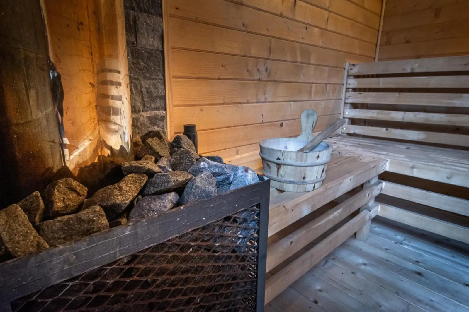 Sauna in Pensiunea Popas Pop, Strambu-Baiut, Maramures