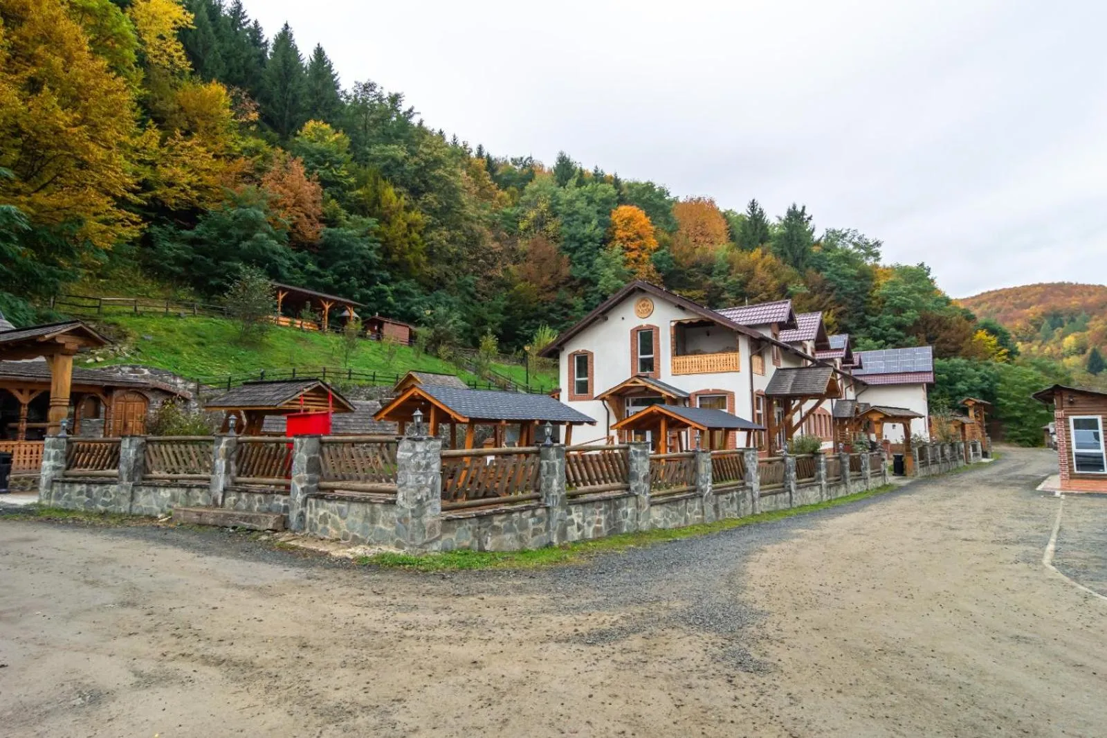 Property building in Pensiunea Popas Pop, Strambu-Baiut, Maramures