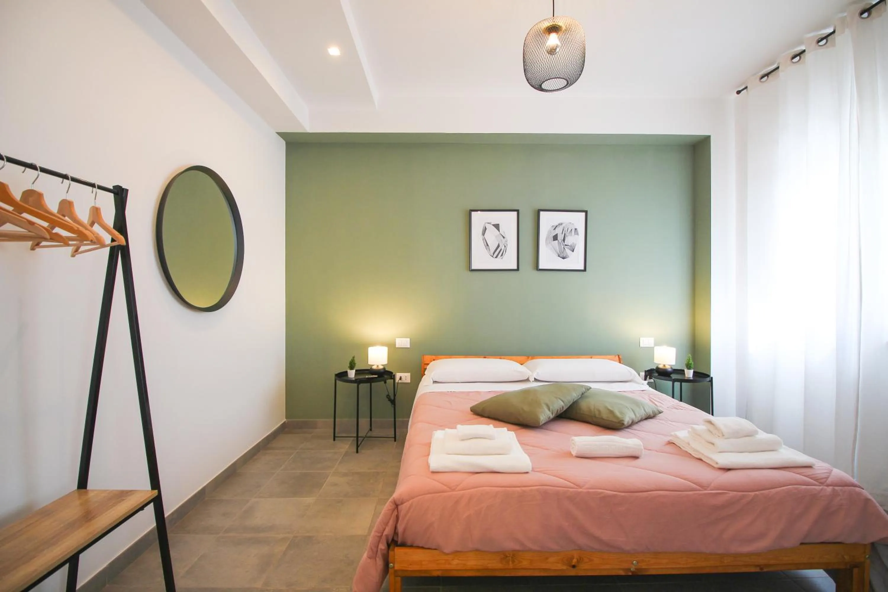 Bed in Wolf House BnB