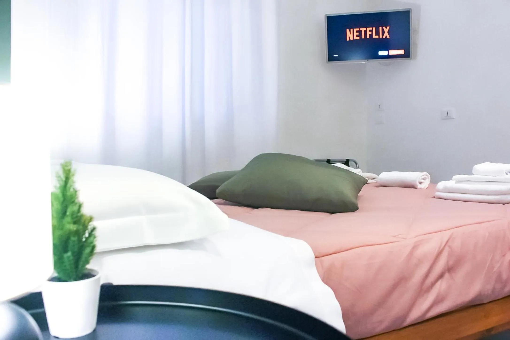 TV and multimedia, Bed in Wolf House BnB