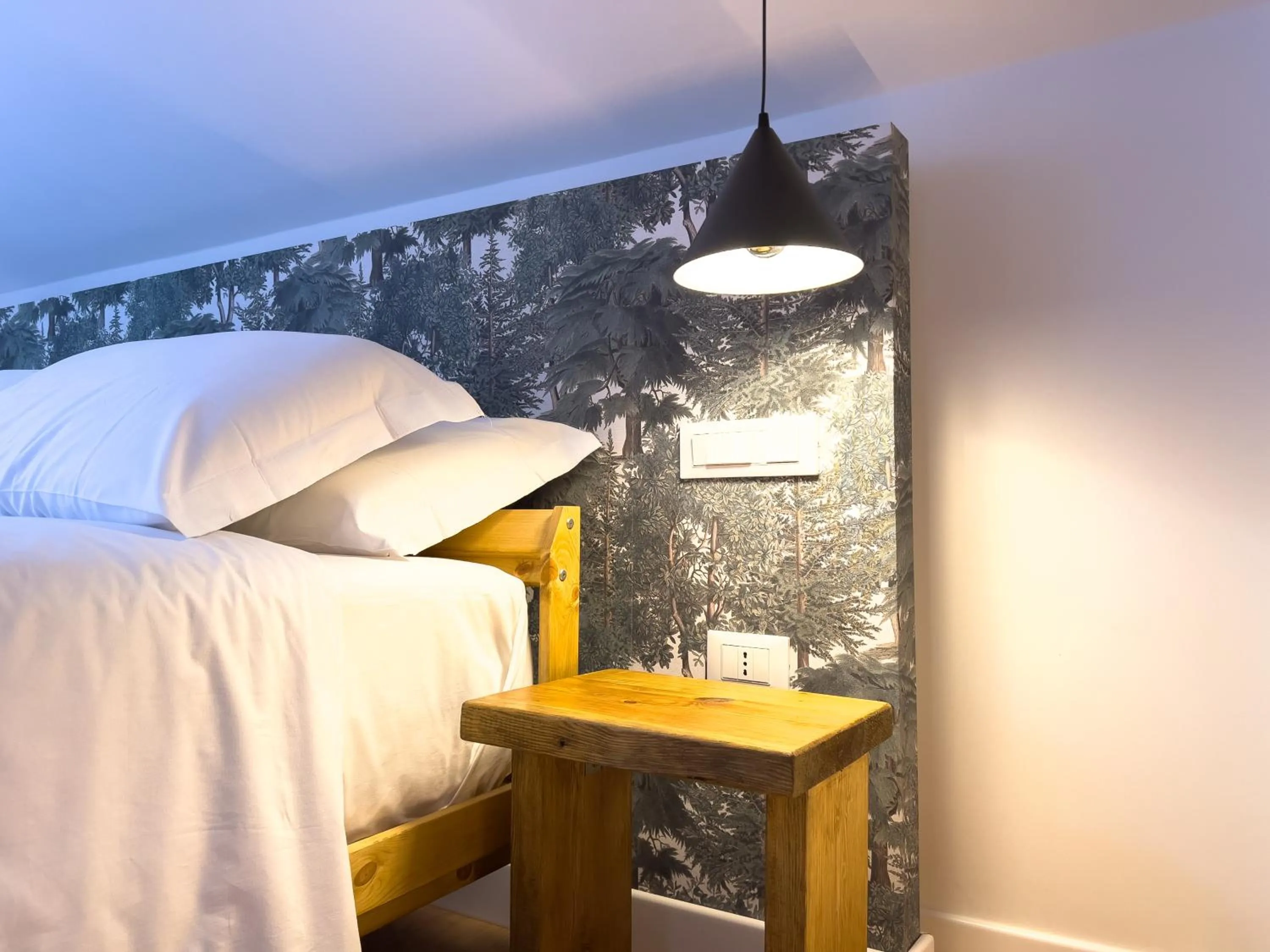 Bed in Wolf House BnB