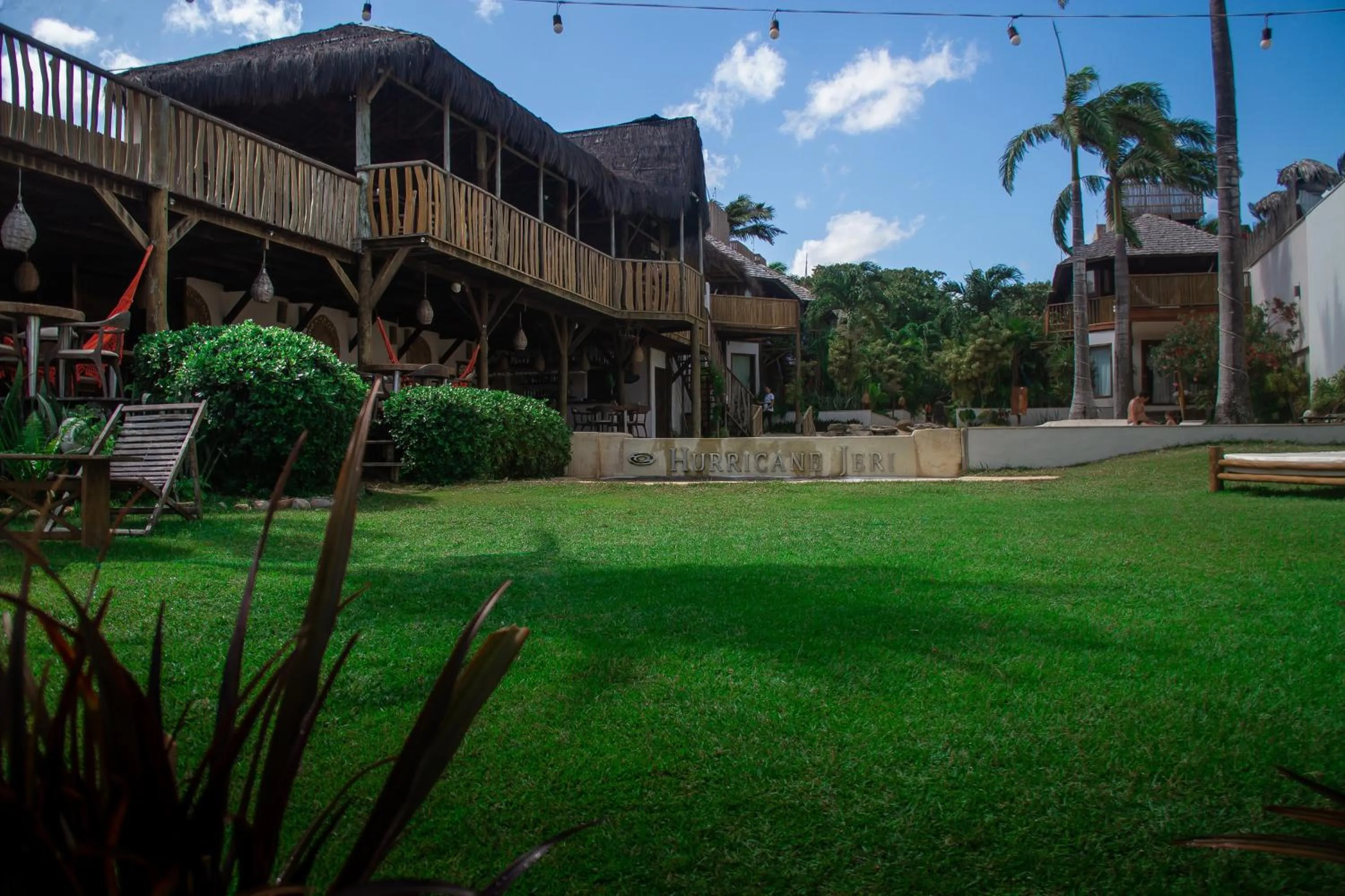 Garden in Hurricane Jeri