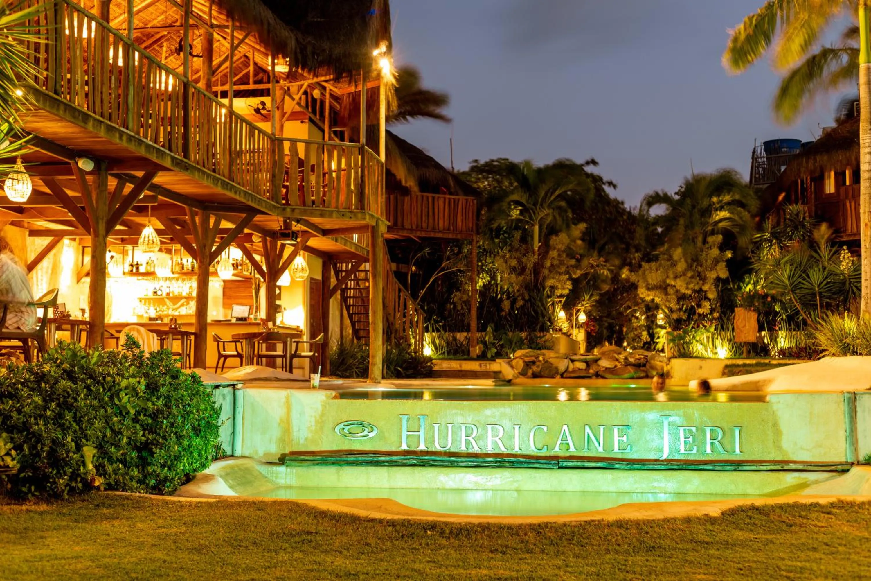 Property building in Hurricane Jeri